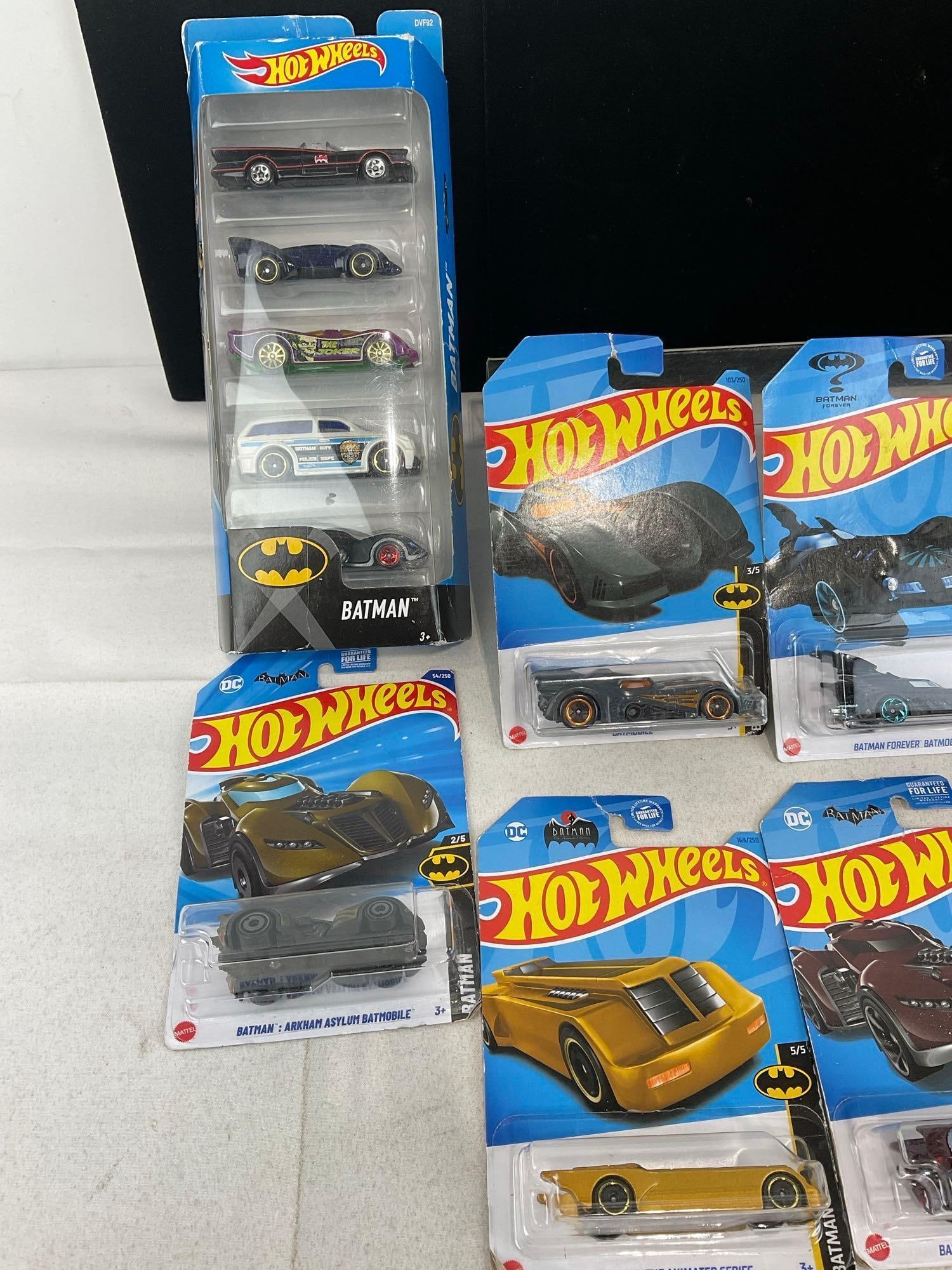 Batman Hotwheels Diecast Cars, 14 in packaging, Voltron Defender of the Universe Dvd set, 2 Knives - 2