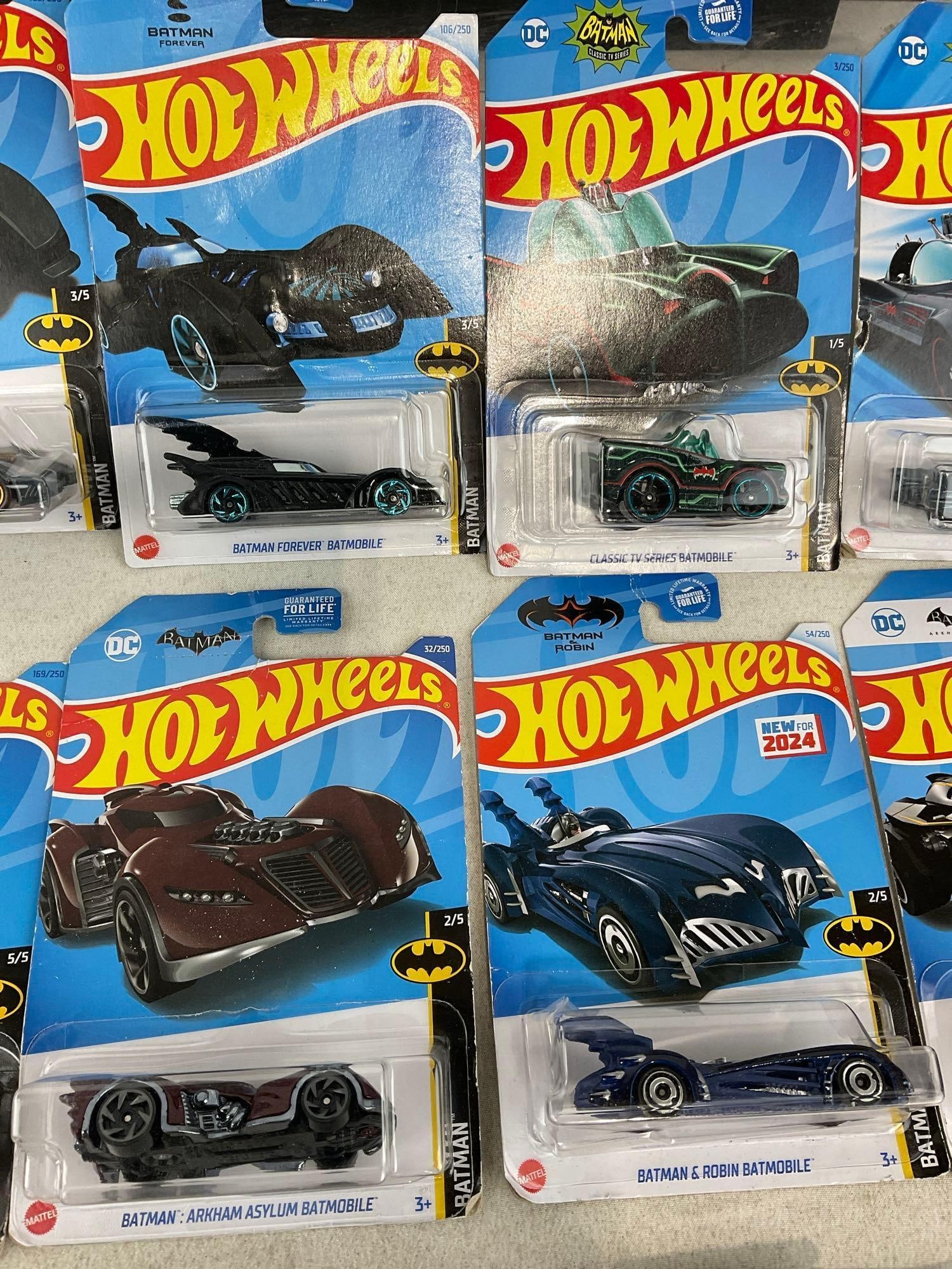 Batman Hotwheels Diecast Cars, 14 in packaging, Voltron Defender of the Universe Dvd set, 2 Knives - 3
