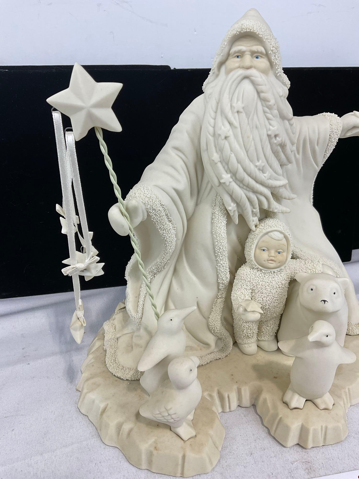 Retired Dept. 56 Snowbabies Porcelain Figure, Jack Frost A Touch of Winter Magic, 6854-3 - 2
