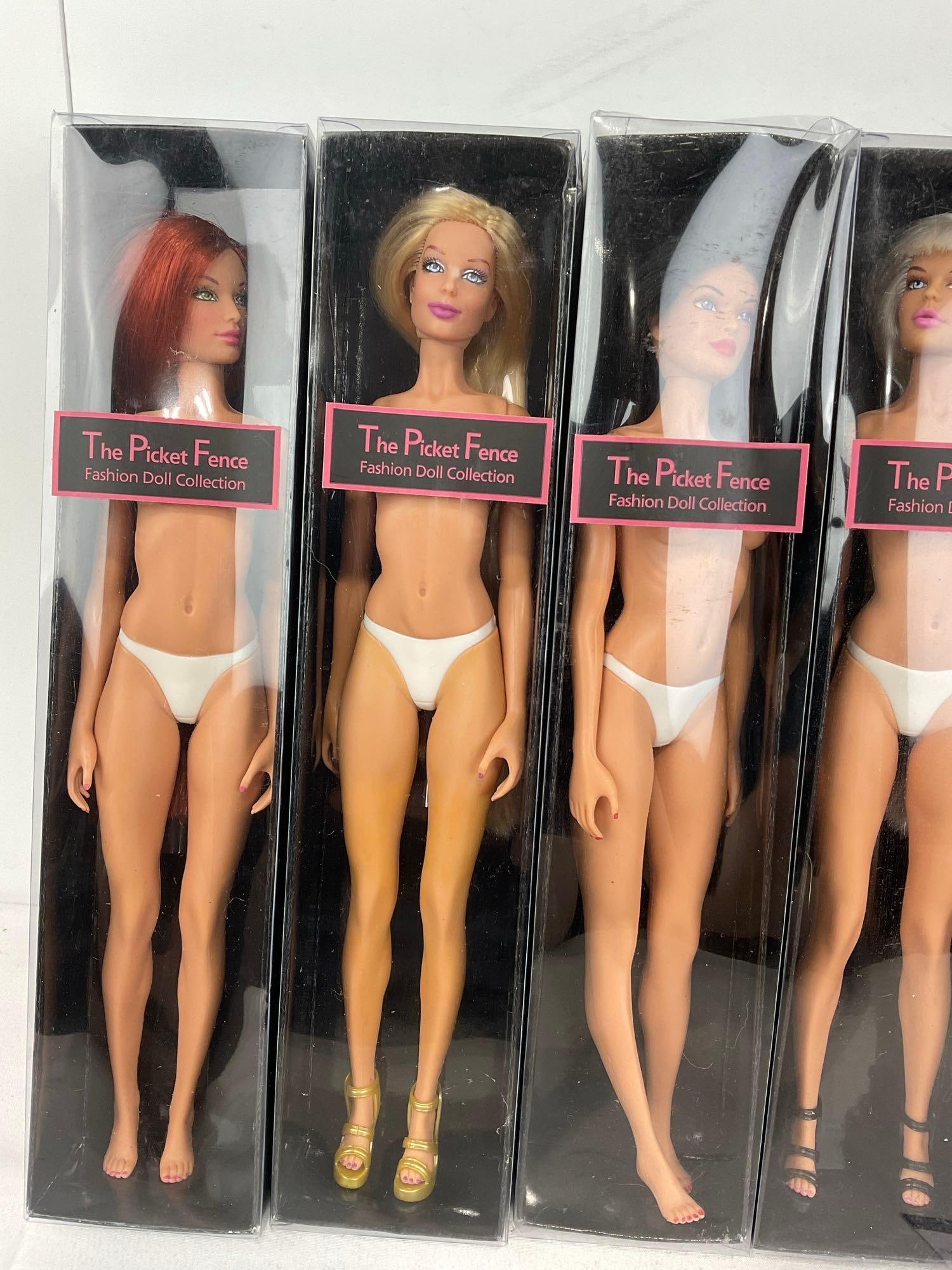9 Jakks Pacific Fashion Dolls, The Picket Fence, 11.5 inch, Bianca & Lola w/different hair colors - 2