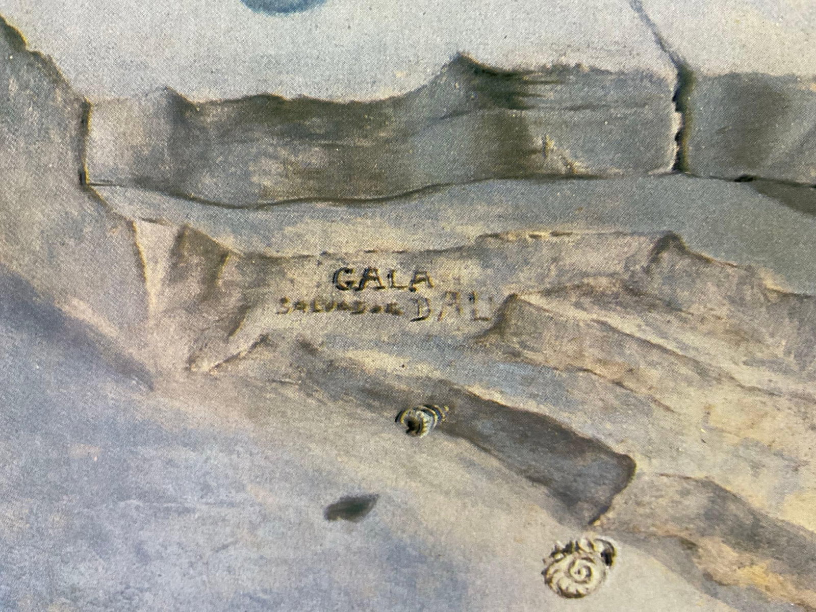 Framed Art Print, Second Before Awakening by Surrealist Legend Salvador Dali, Gallery style piece - 4