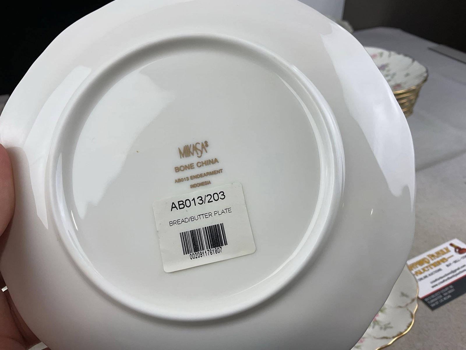 Mikasa Bone China AB013 Endearment Pattern China, 49 piece set, Floral pattern - 5