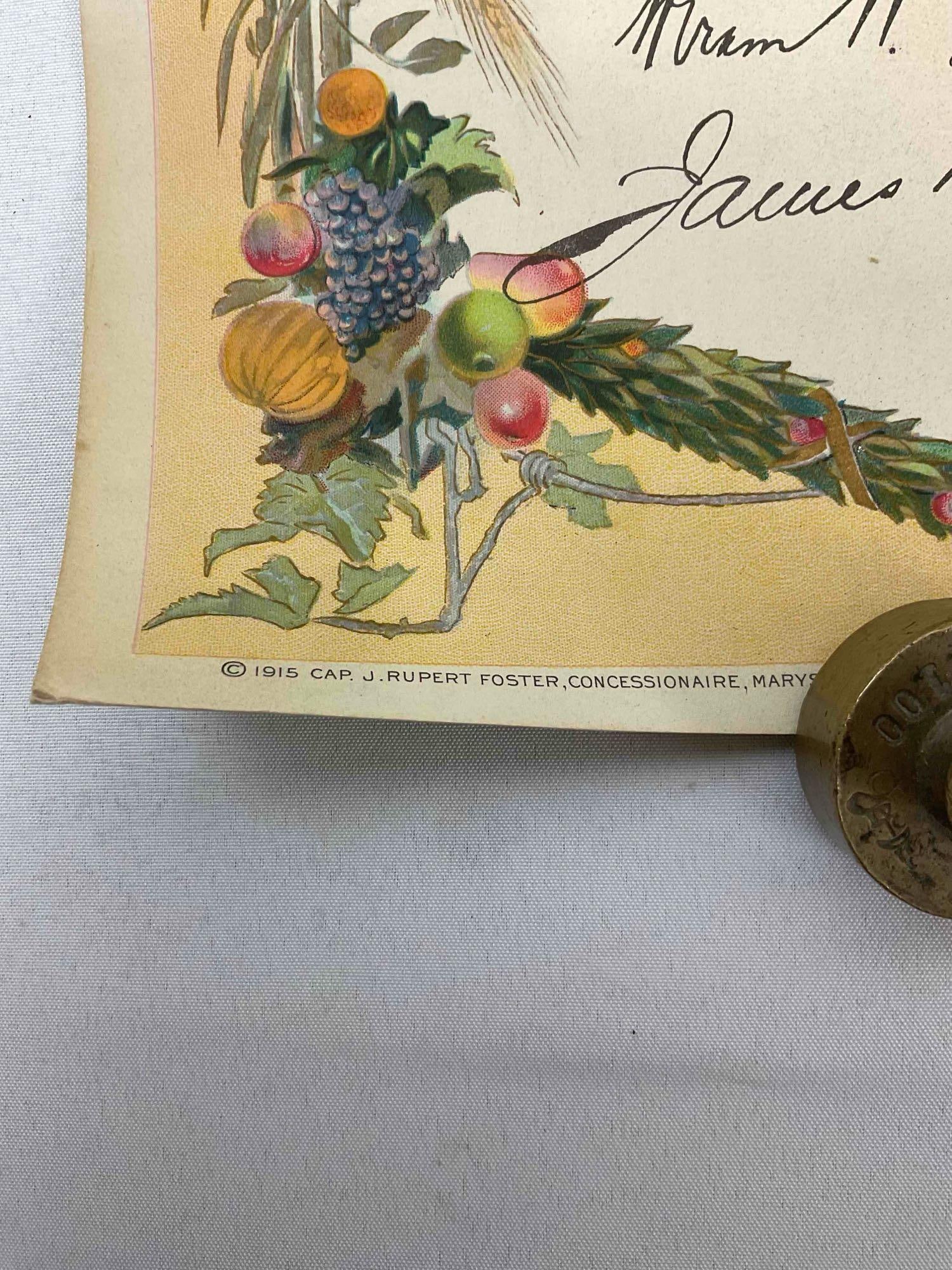 2 pcs Antique Collectibles incl. Picture Story of the San Francisco Earthquake & More! See pics. - 5