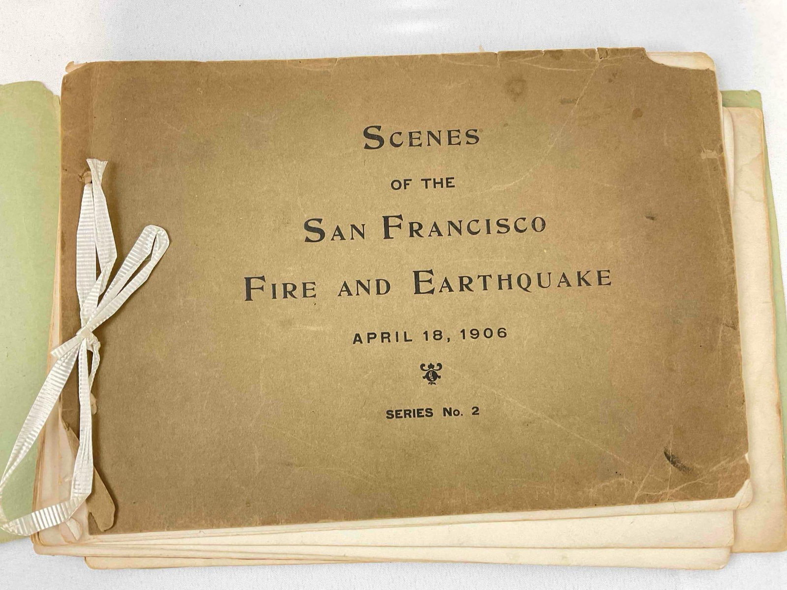 2 pcs Antique Collectibles incl. Picture Story of the San Francisco Earthquake & More! See pics. - 7