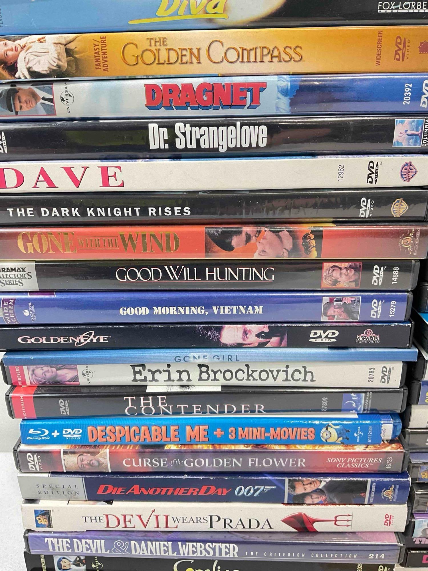 50 pcs DVD Movie Collection, incl. Coraline, Gone With the Wind, Gladiator, Dirty Harry & More! - 4