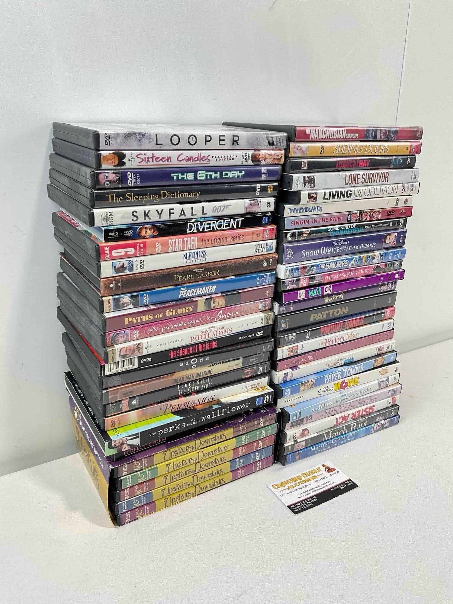 50 pcs DVD Movie & TV Show Collection, incl. Snow White, The Silence of the Lambs & More! - 3