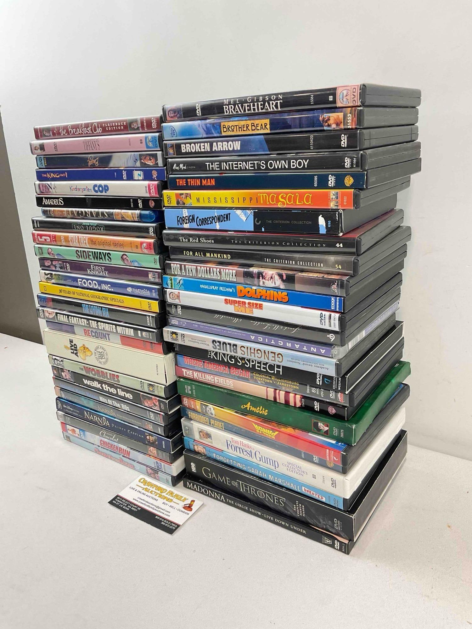 50 pcs DVD Movie & TV Show Collection, incl. Game of Thrones, Star Wars Rogue One & More! - 2
