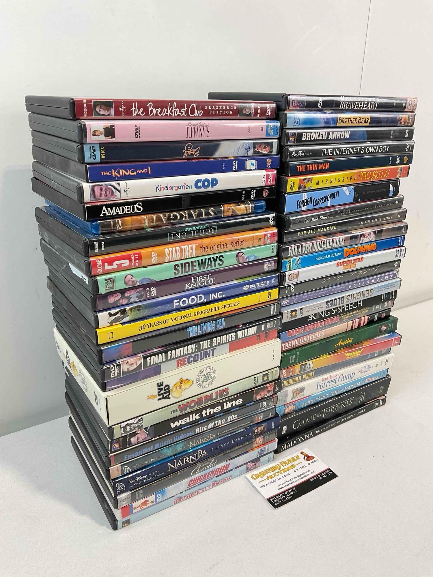 50 pcs DVD Movie & TV Show Collection, incl. Game of Thrones, Star Wars Rogue One & More! - 3