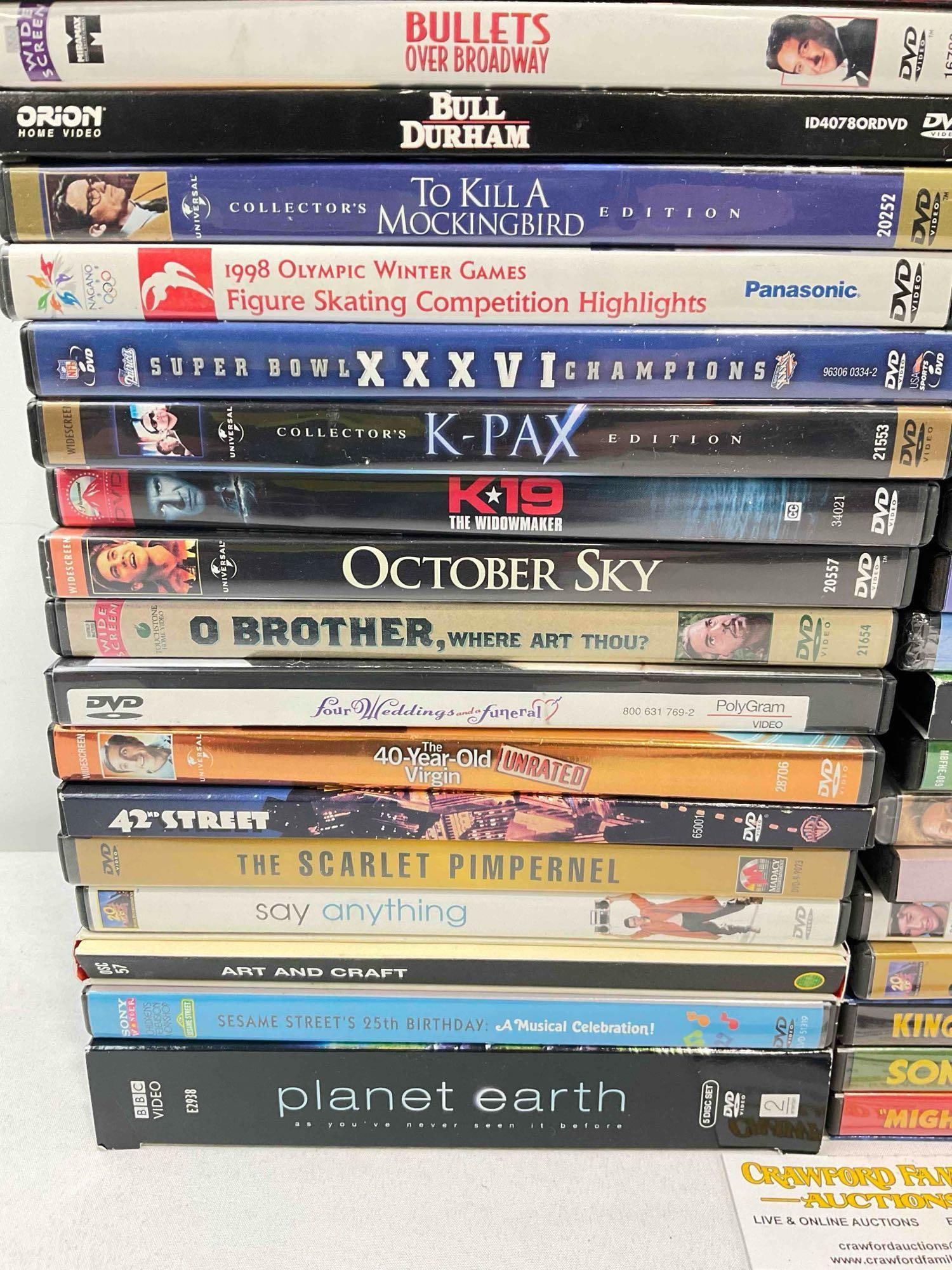 50 pcs DVD Movie & TV Shows, incl. Planet Earth, Disney, The Matrix, Barbie & More! See pics. - 4