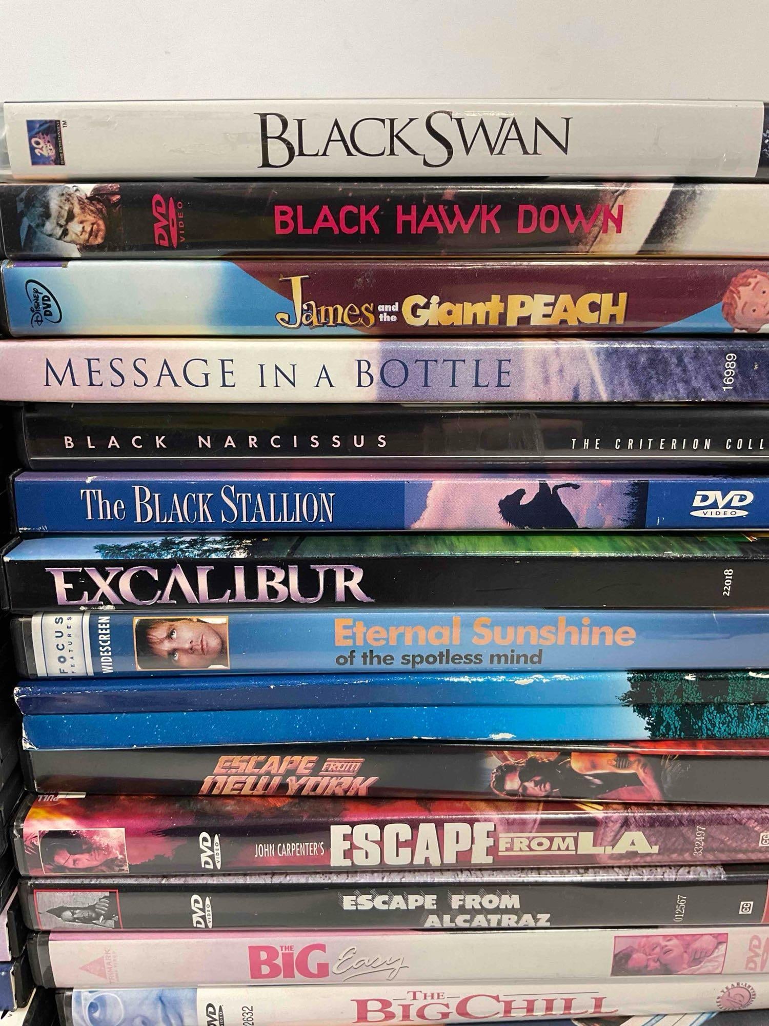50 pcs DVD Movie Collection, incl. Batman, Black Swan, Disney's Beauty and the Beast & More! - 5