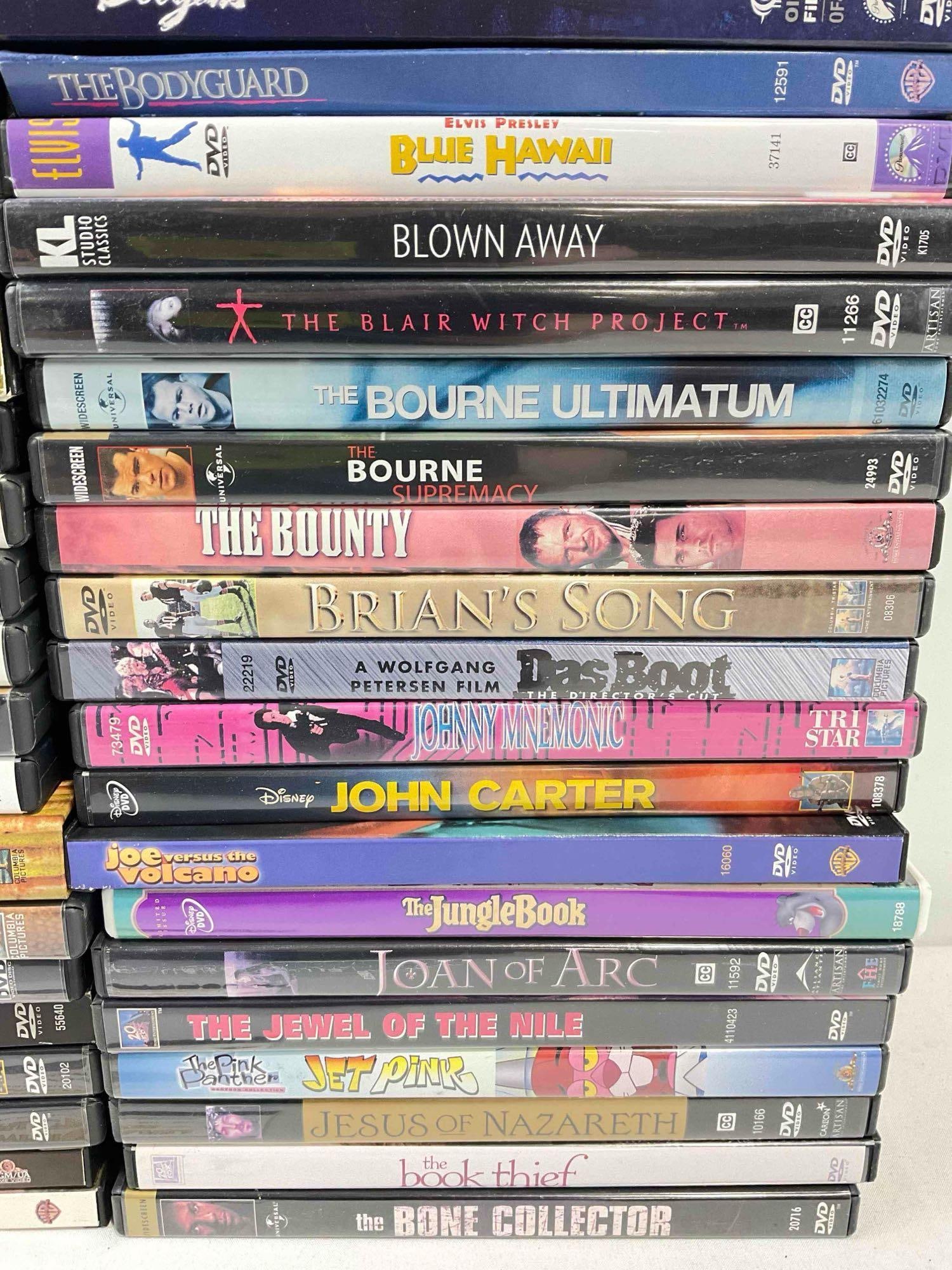 50 pcs DVD Movie Collection, incl. The Fifth Element, Network, Disney's The Jungle Book & More! - 5