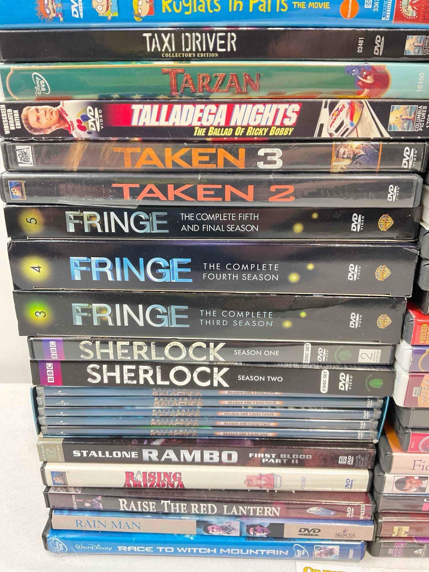 50 pcs DVD Movie & TV Collection, incl. Disney's Mulan, Rear Window, Ratatouille & More! See pics. - 4