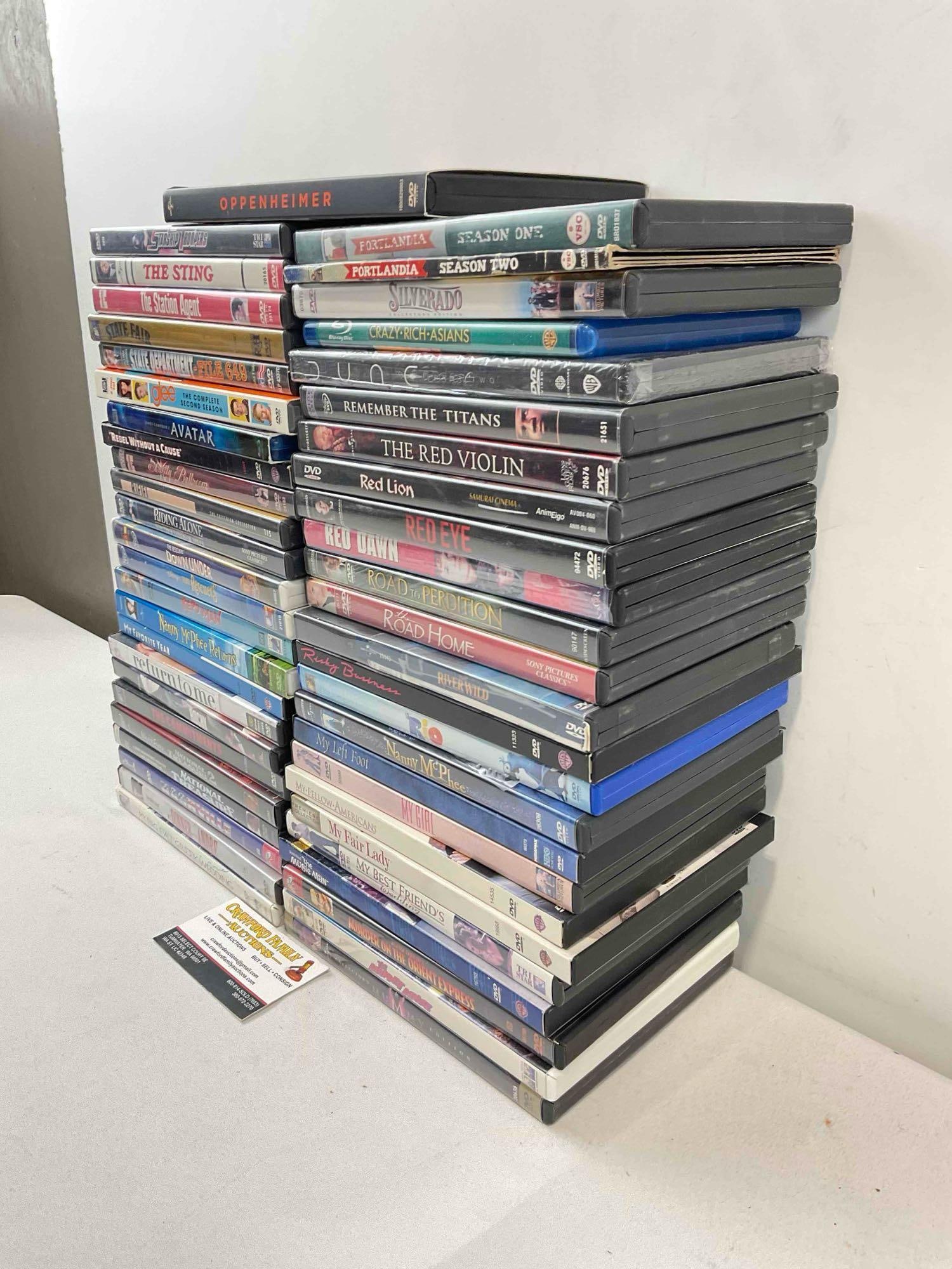50 pcs DVD Movie & TV Show Collection, incl. Oppenheimer, Avatar, Rio, The Mummy & More! - 3
