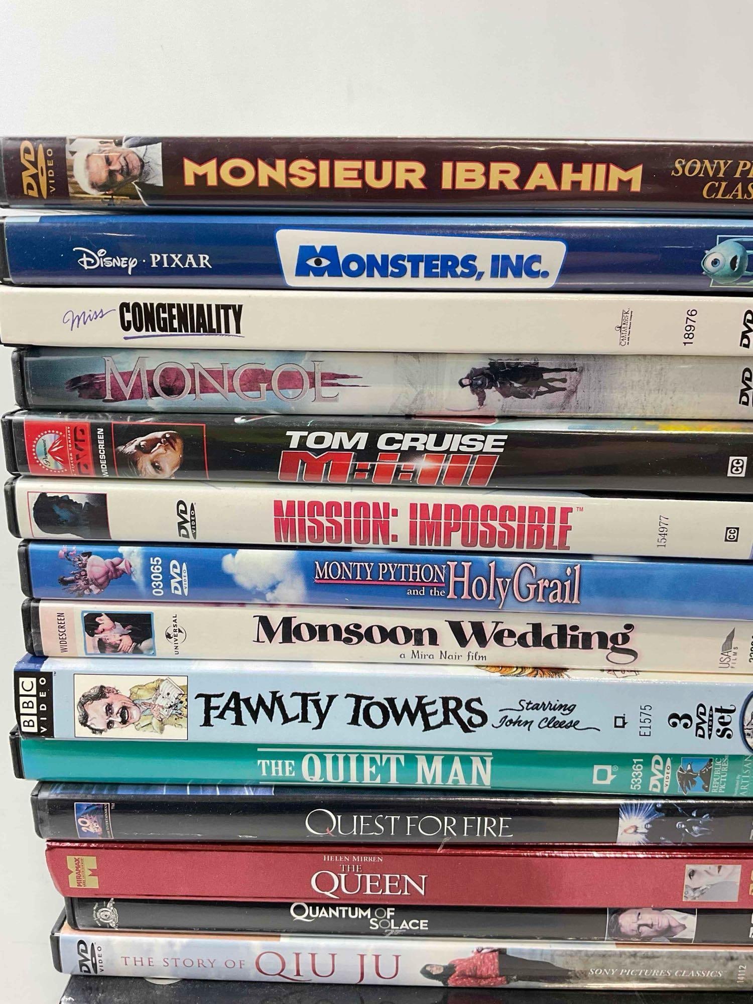 50 pcs DVD Movie & TV Show Collection, incl. Game of Thrones, Monsters Inc., Firefly & More! - 4