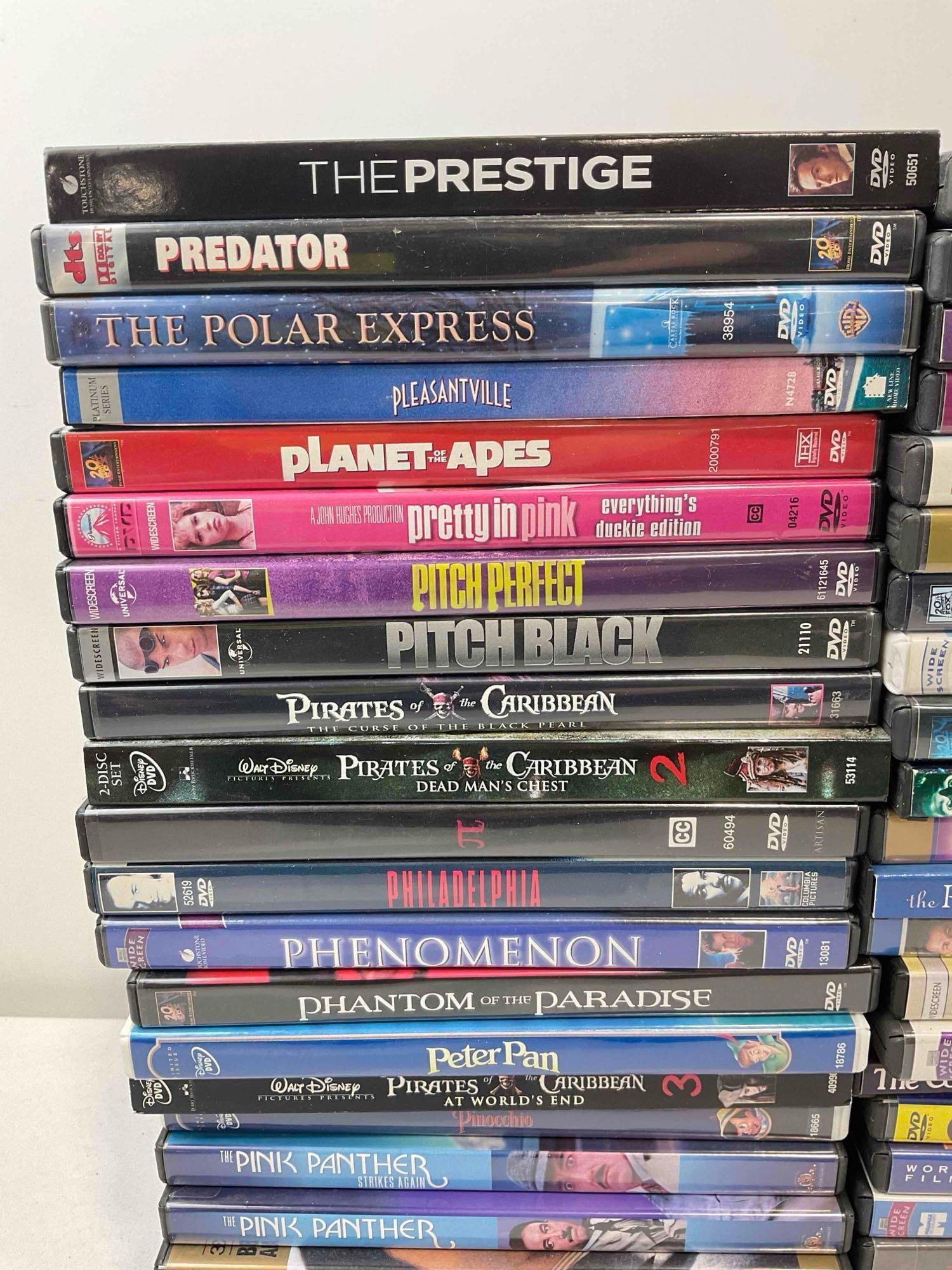 50 pcs DVD Movie Collection, incl. Pulp Fiction, Planet of the Apes, Disney's Peter Pan & More! - 4