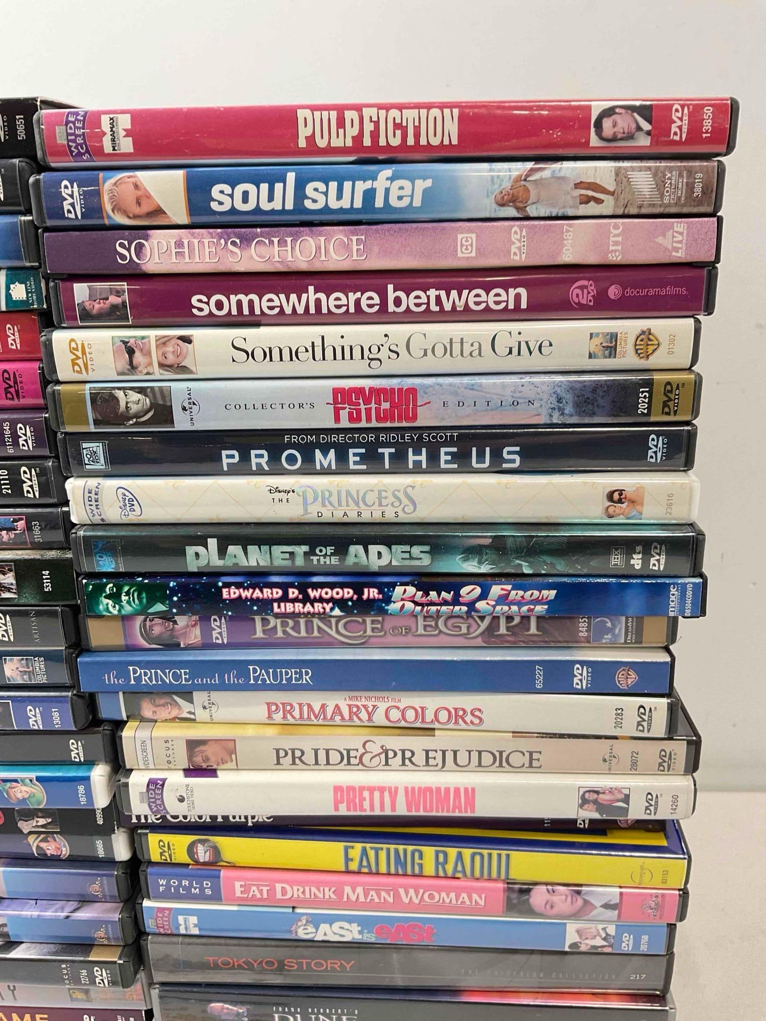 50 pcs DVD Movie Collection, incl. Pulp Fiction, Planet of the Apes, Disney's Peter Pan & More! - 5