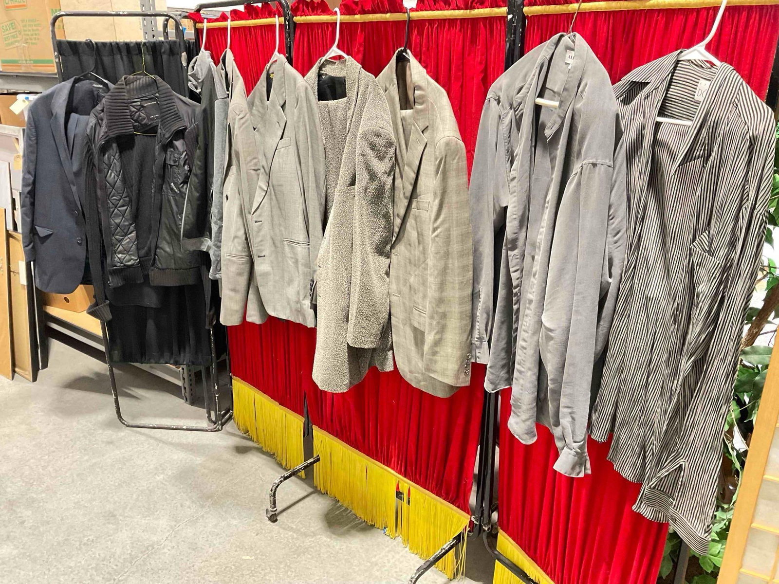 9 pcs Men's Clothing Collection, incl. Custom Wool Suits, Calvin Klein Jacket & More! See pics. (1 of 20)