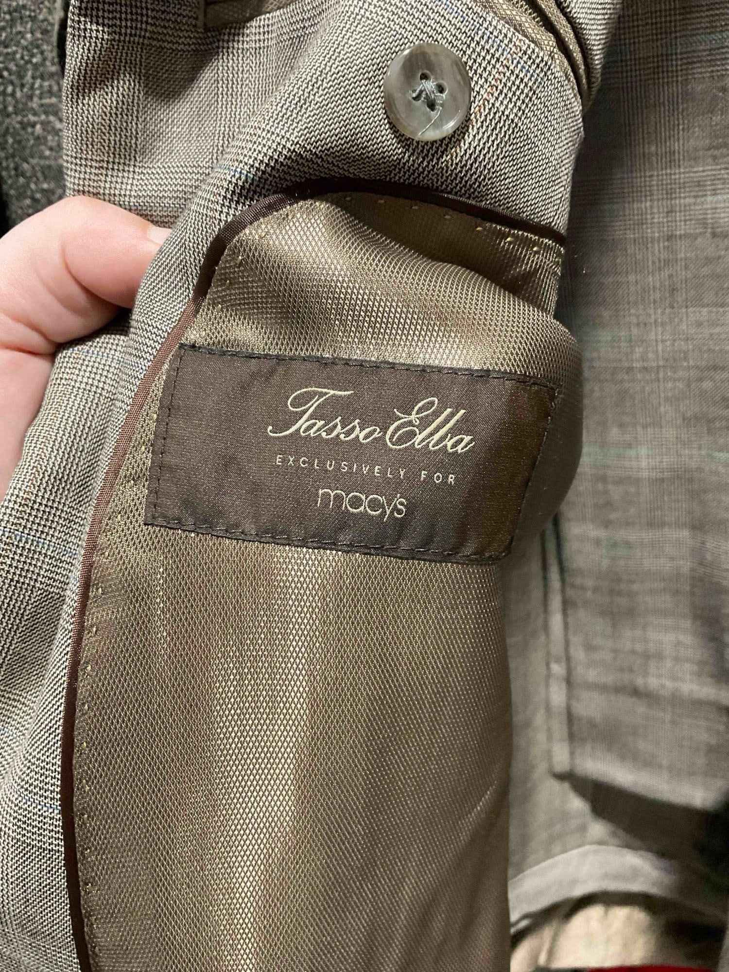 9 pcs Men's Clothing Collection, incl. Custom Wool Suits, Calvin Klein Jacket & More! See pics. - 8