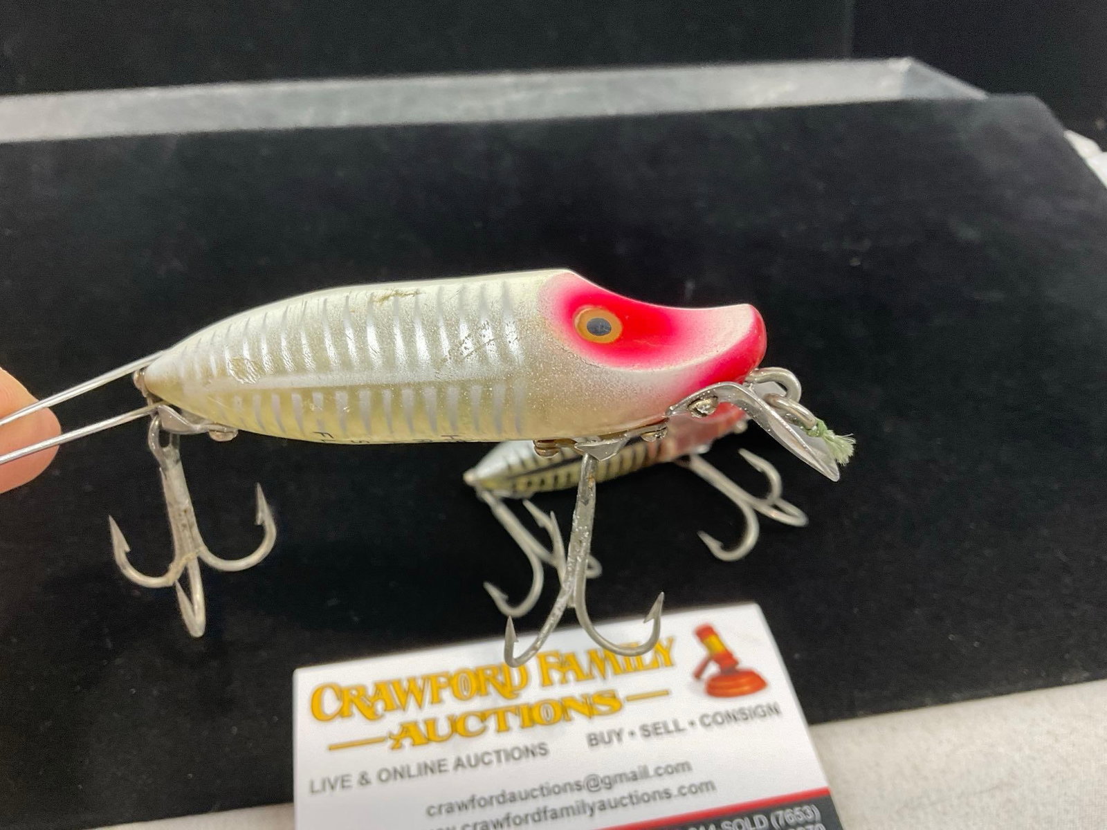 Pair of Heddon Fishing Lures, River Runt Spook Floater & Sinker w/1 box - 3
