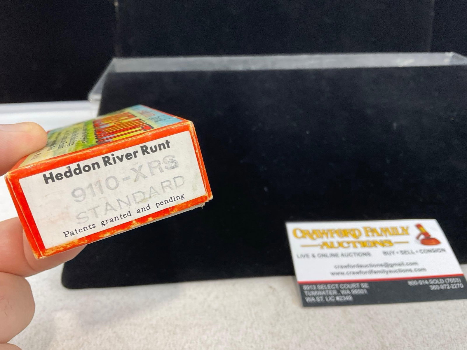 Pair of Heddon Fishing Lures, River Runt Spook Floater & Sinker w/1 box - 6