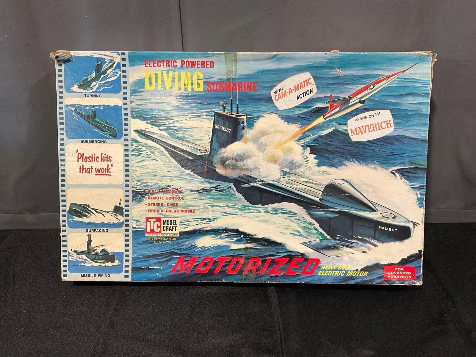 ITC Model Craft, Electric Powered Diving Submarine in original box (1 of 4)