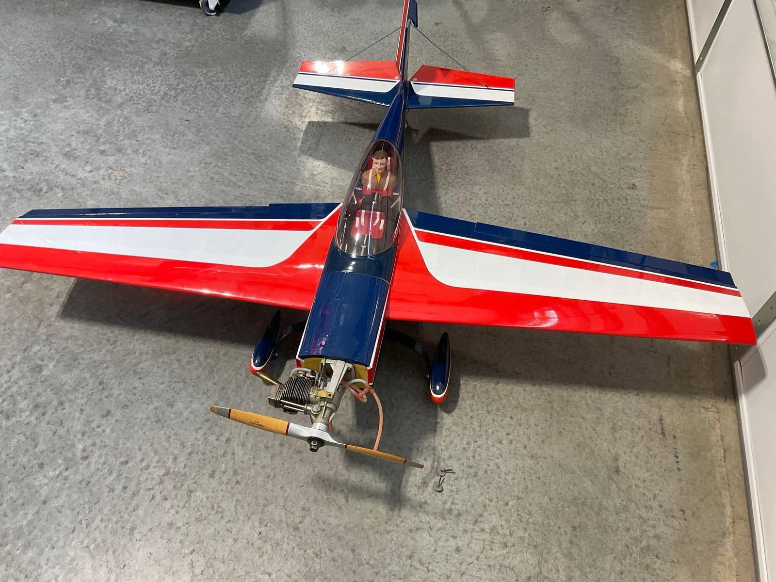 Vintage Extra Flugzeugbau EA300 Model Airplane, w/OS FS-120 Surpass 4 Stroke Glow Engine, 20cc - 2
