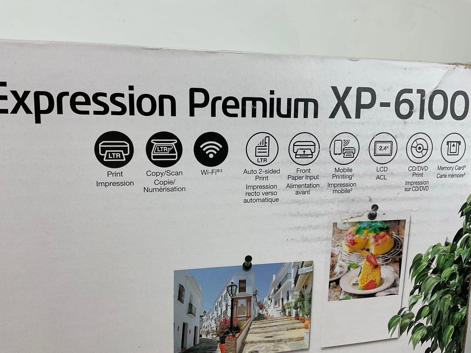 Epson Expression Premium XP-6100 Wireless Inkjet All-In-One Color Printer NIB - 2