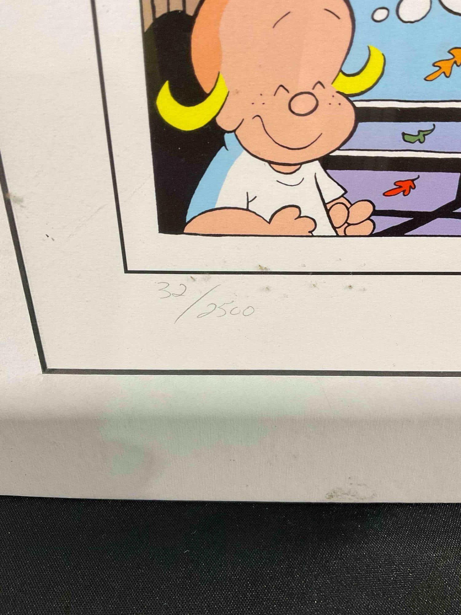 Vintage Unframed Comic Strip Print "Hi & Lois" by Brian & Greg Walker Ltd. Ed. 32/2500 w/ COA. - 2