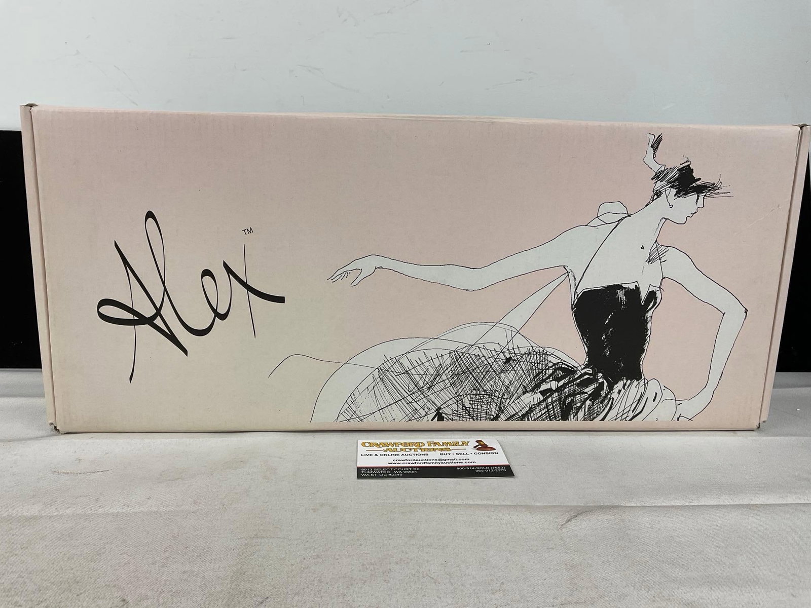 2002 Madame Alexander Doll co, Cherry Blossom Jade, w/COA, in box, no clothes included: Appears to be in good shape. The piece measures approx 19h x 9w x 6d inches. See pics. E-6160