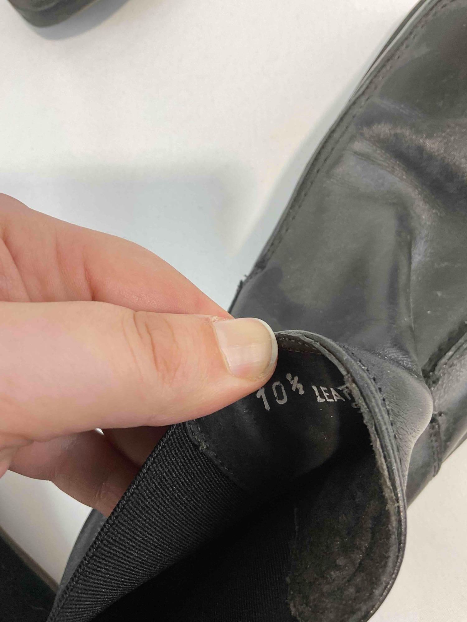 6 Pairs of Men's US 10.5-11 Black Shoes, incl. Tommy Bahama, Stacy Adams & Steve Madden. - 17