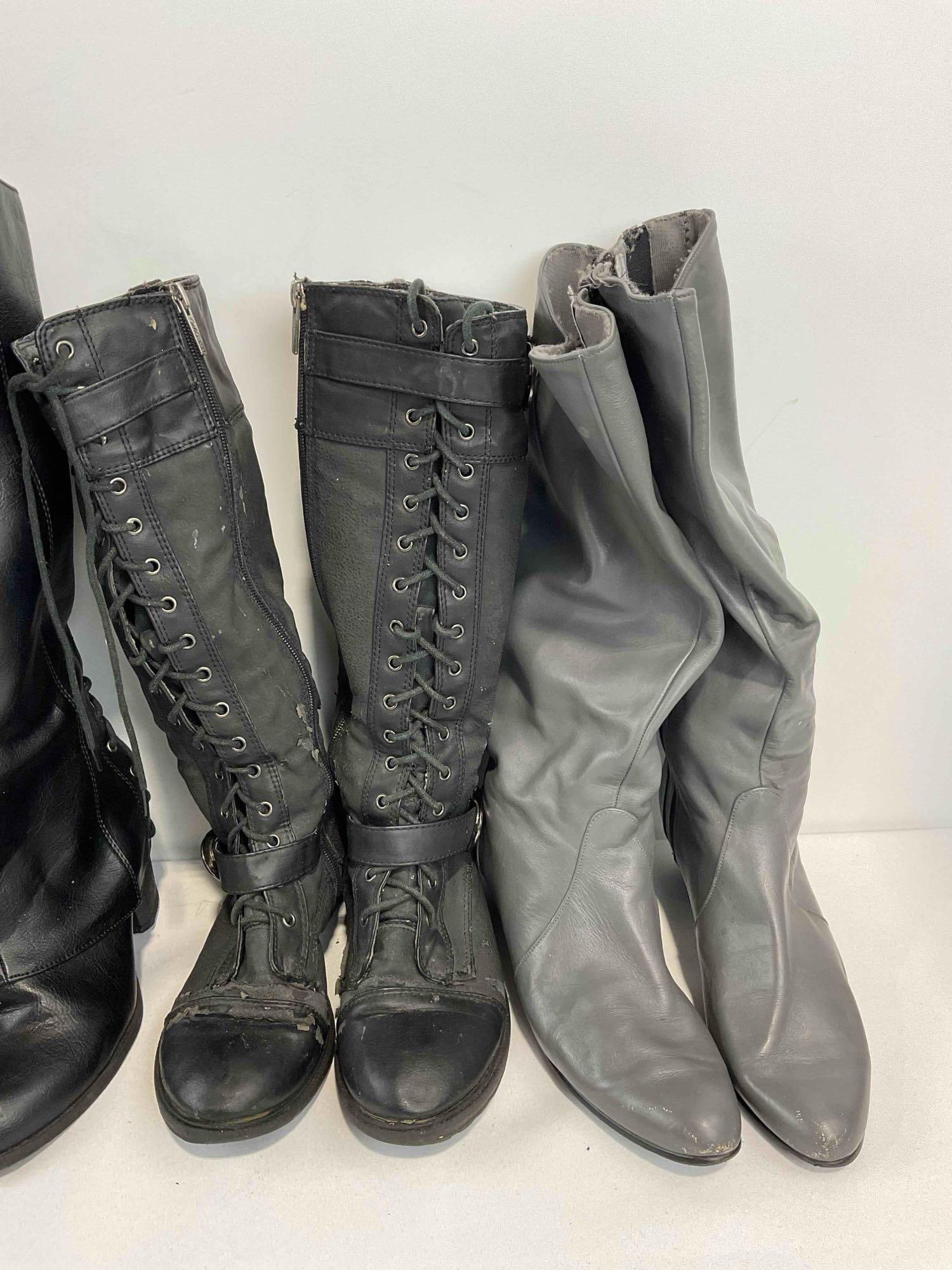 9 Pairs of Women's US 5.5-7 Boots, incl. Fergalicious by Fergie, Chinese Laundry & More! See pics. - 6