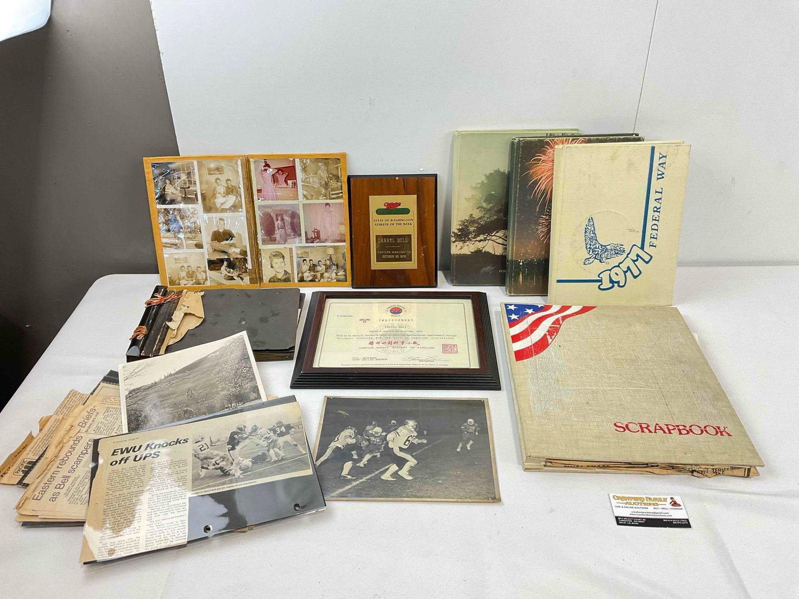 10+ pcs Vintage Washington State Ephemera, incl. Yearbooks, Photo Albums & Much More! (1 of 6)