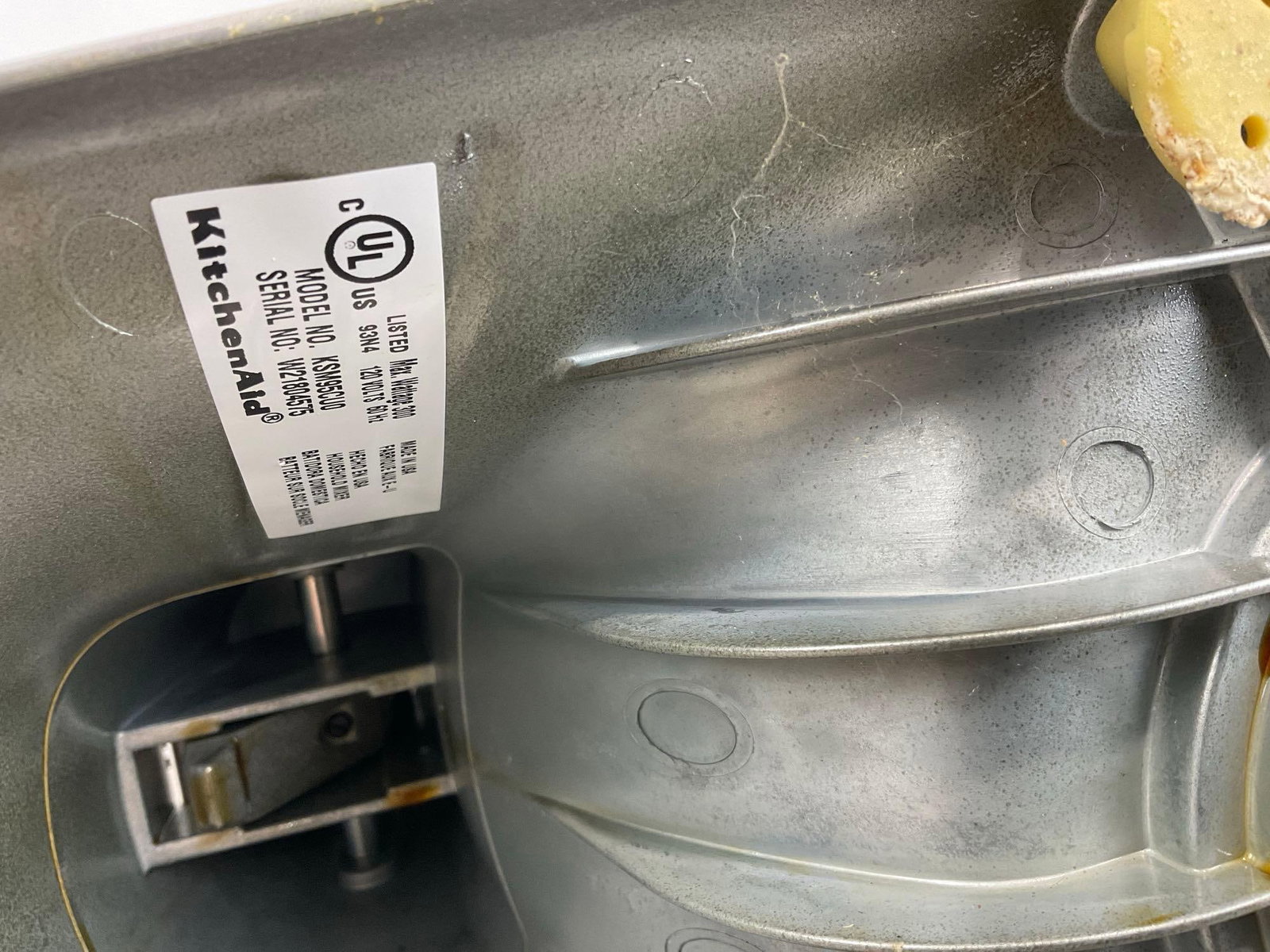 KitchenAid Ultra Power Stand Mixer KSM95CUO, Stainless Steel Finish, tested & working - 8