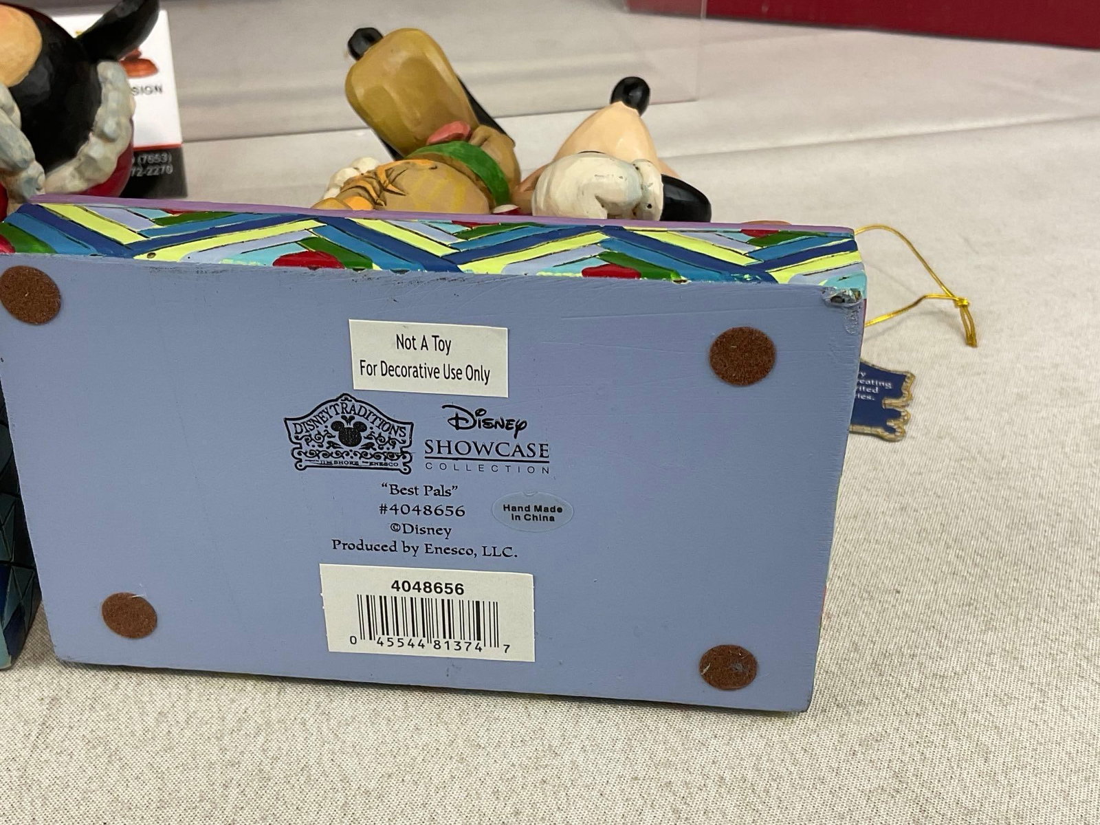 3x Disney Traditions Jim Shore Design, Mickey & Pluto Figurines w/original box - 7