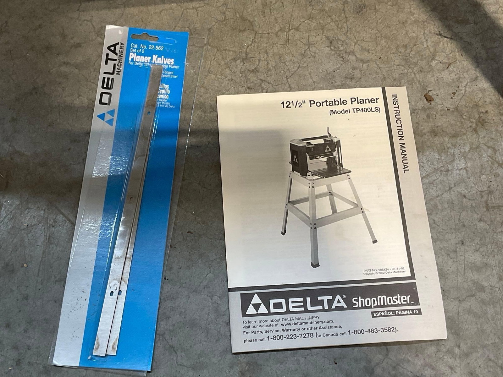 Delta ShopMaster Model TP400LS 12.5 inch Portable Planer, 45h x 28w x 28d inches - 2