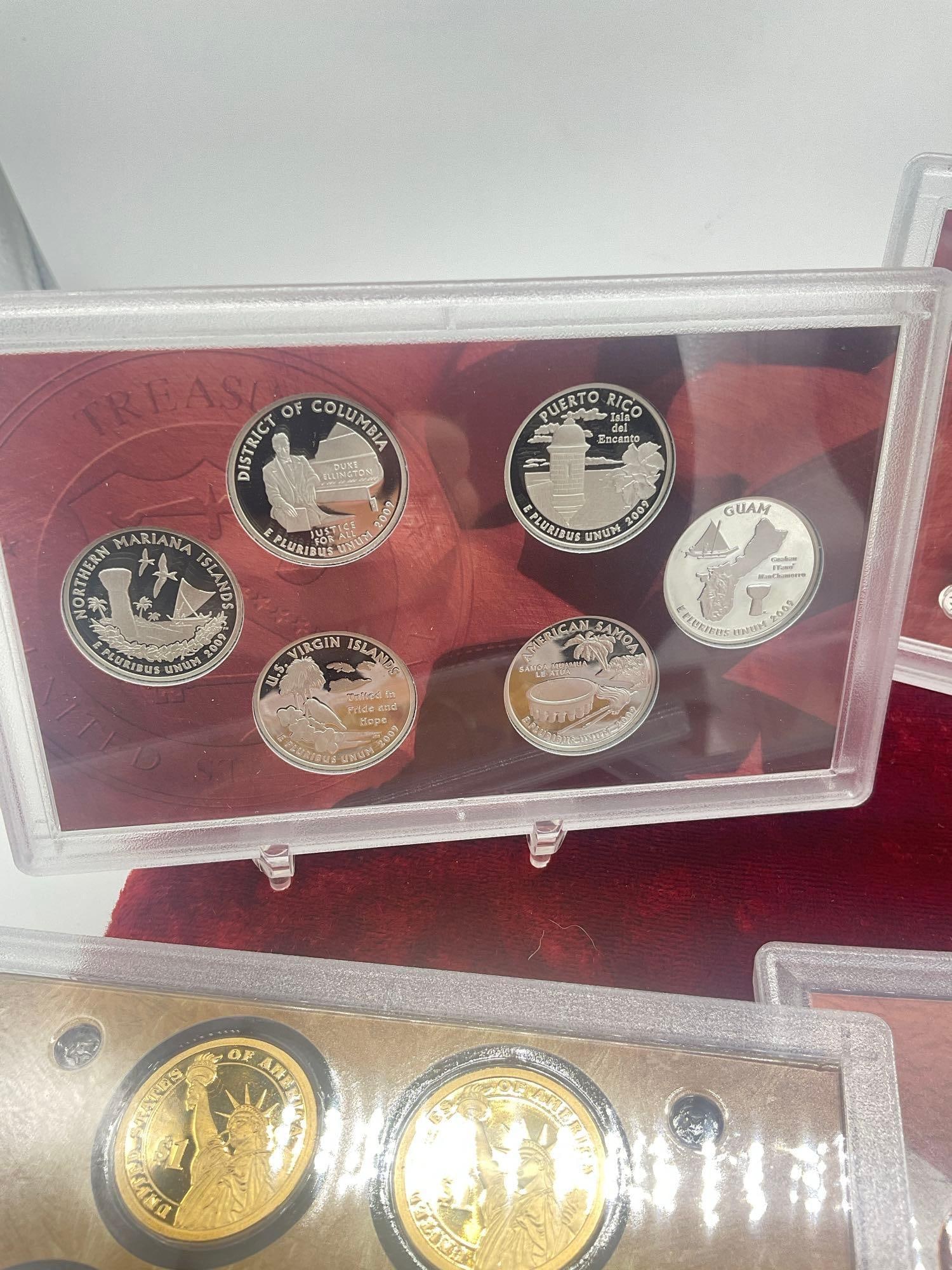 The 2009 U.S. Mint Silver proof set is a historic 18-coin collection includes last year Linocin - 2
