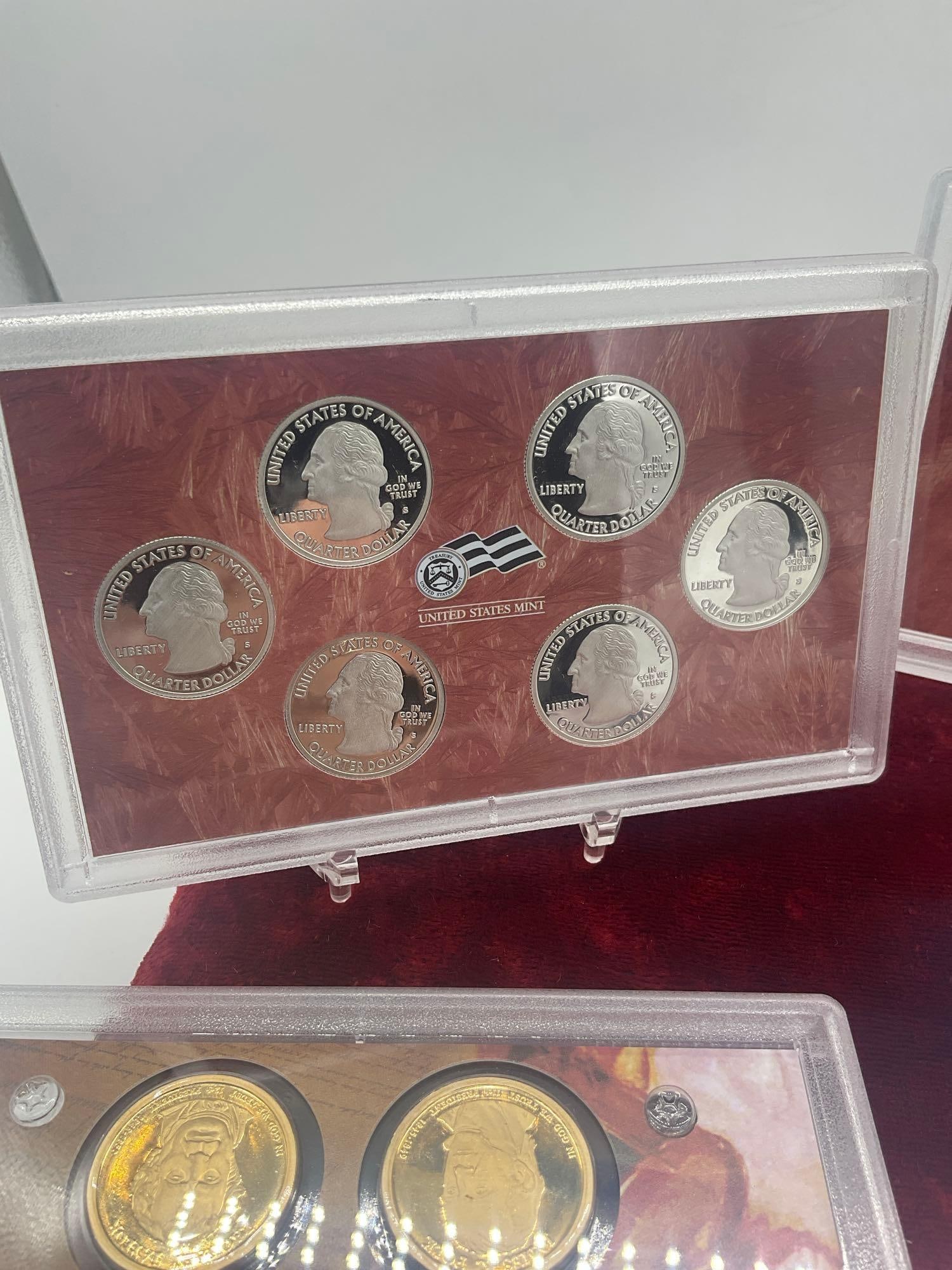 The 2009 U.S. Mint Silver proof set is a historic 18-coin collection includes last year Linocin - 7