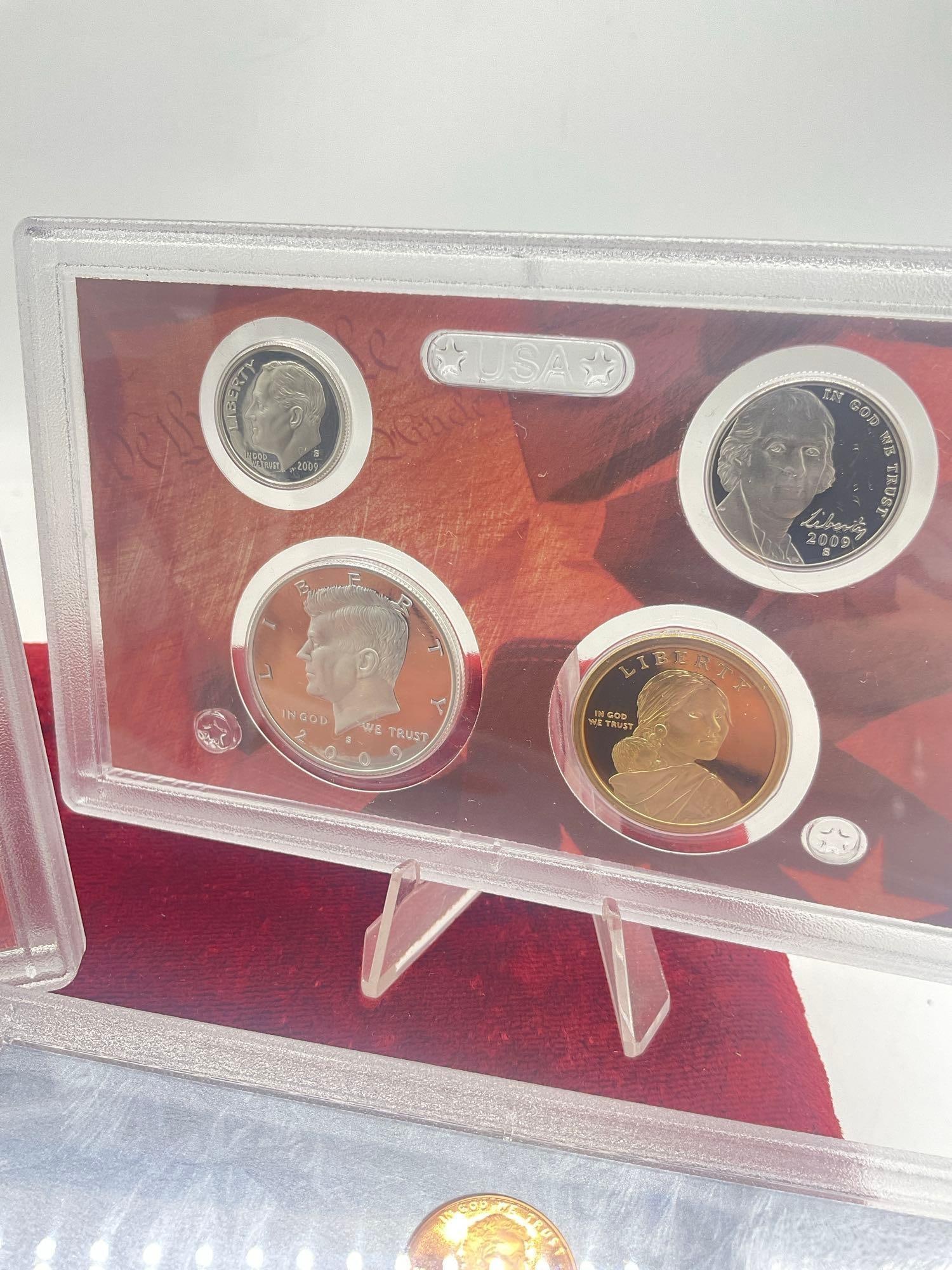 The 2009 U.S. Mint Silver proof set is a historic 18-coin collection includes last year Linocin - 5