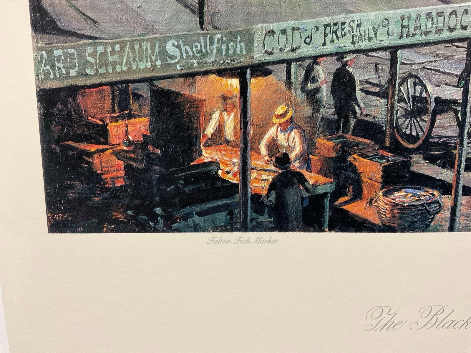Unframed Signed & #d 518/750 Lithograph New York by John Stobart, 20x25 in - 4
