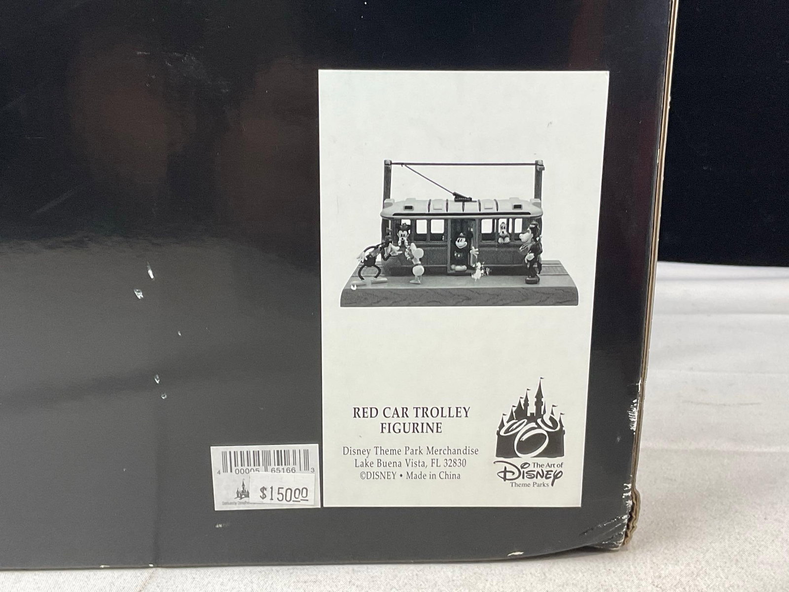 Red Car Trolley Figurine The Art of Disney, w/original box, 12x17x12 inches - 5