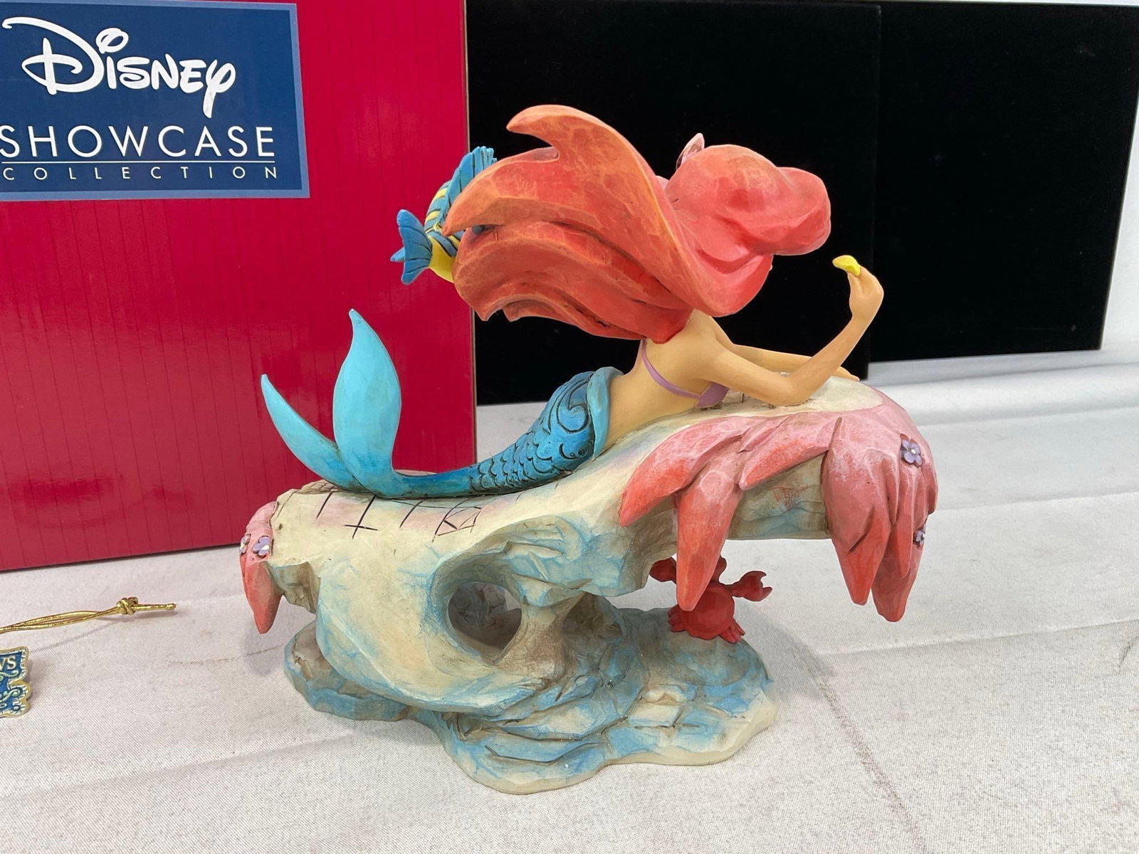 Disney Traditions Jim Shore Design, Little Mermaid on Rock #4037501 Figurine w/original box - 3