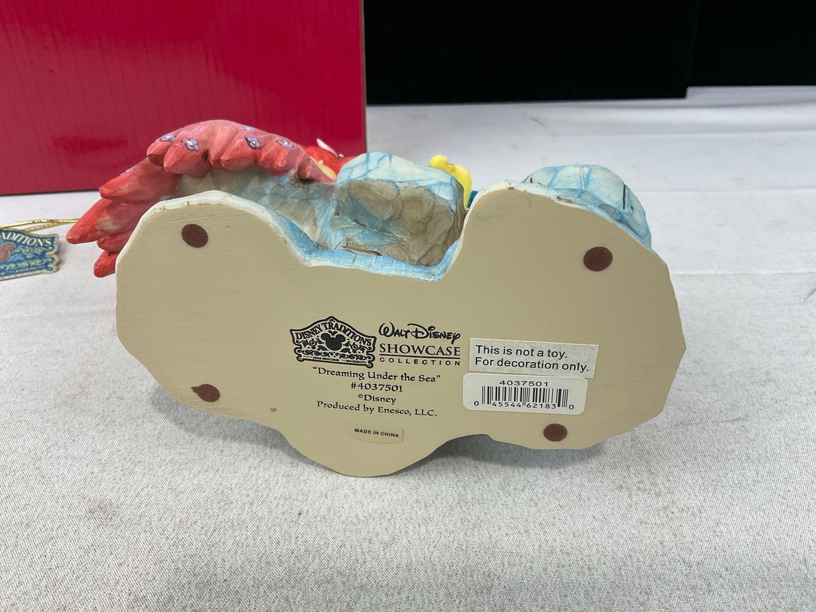 Disney Traditions Jim Shore Design, Little Mermaid on Rock #4037501 Figurine w/original box - 4