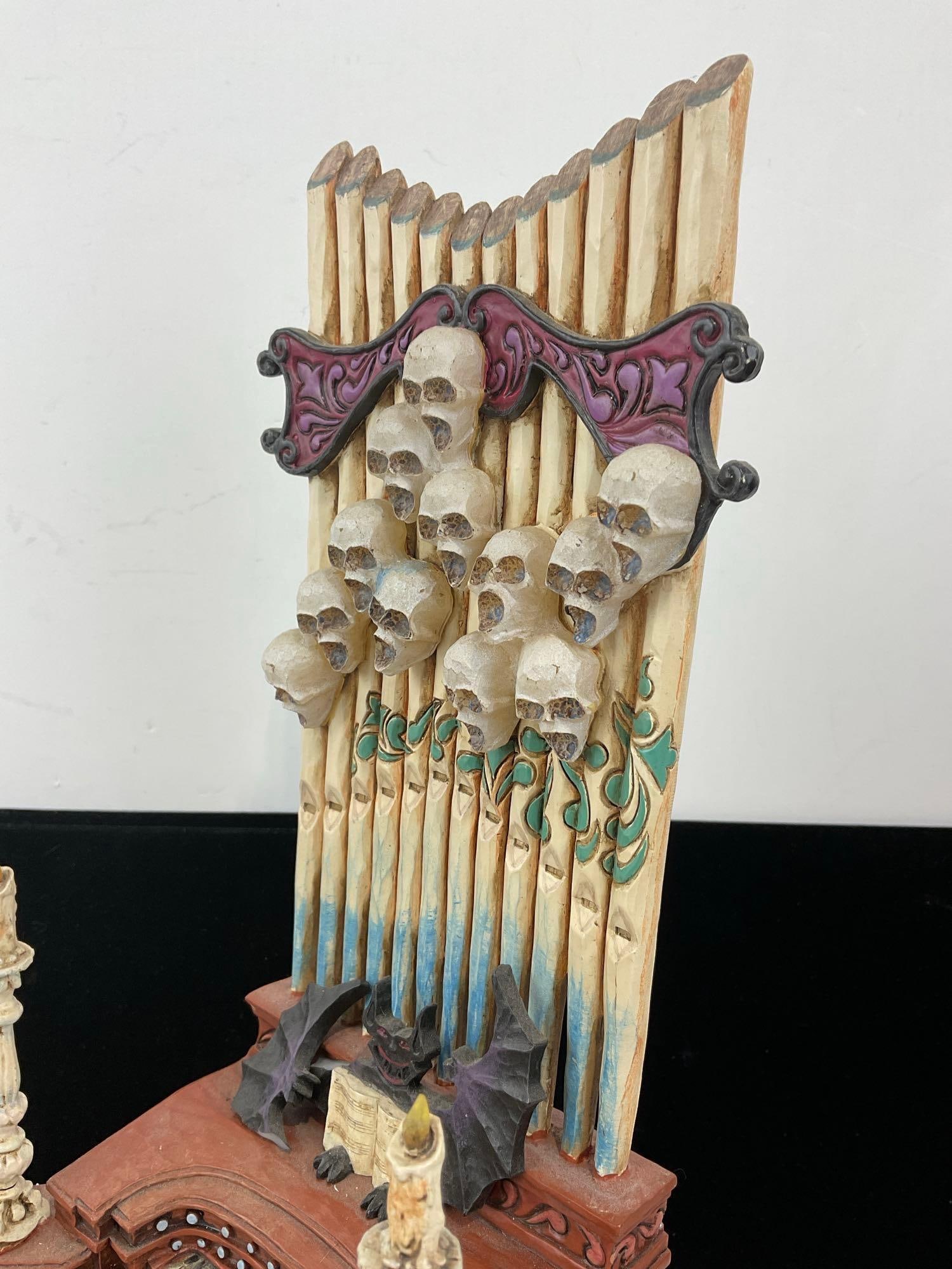 Disney Traditions Jim Shore Design, Haunted Mansion Organ Player #4025783, Figurine w/original box - 6
