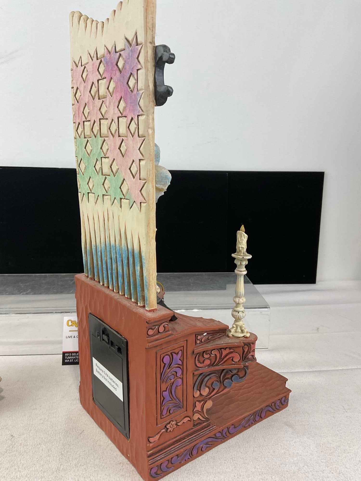 Disney Traditions Jim Shore Design, Haunted Mansion Organ Player #4025783, Figurine w/original box - 7