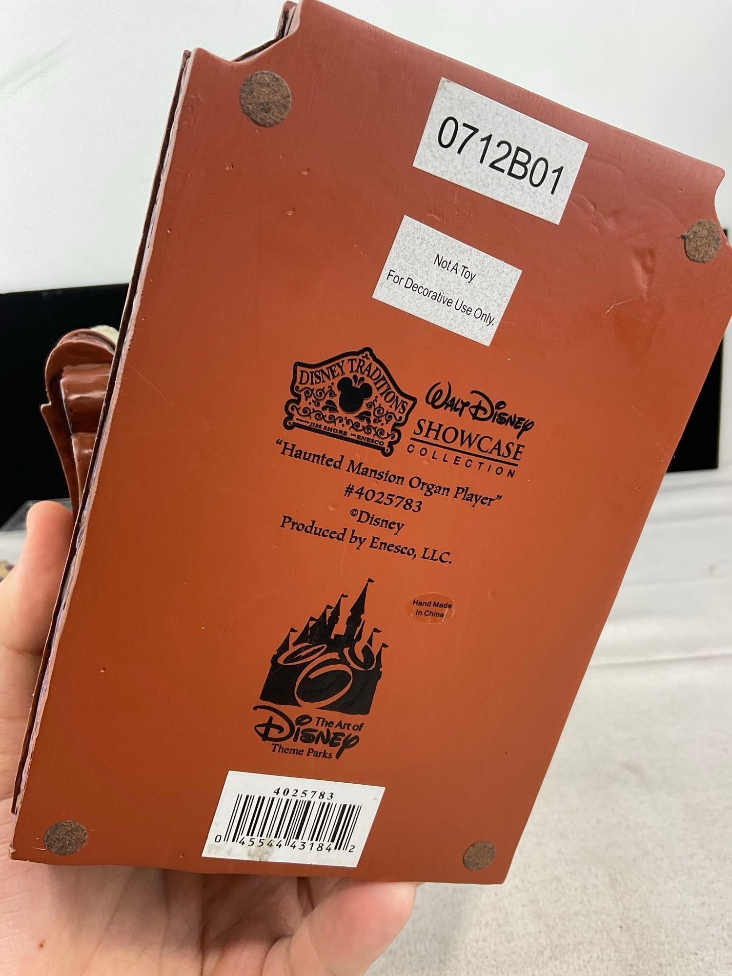 Disney Traditions Jim Shore Design, Haunted Mansion Organ Player #4025783, Figurine w/original box - 8