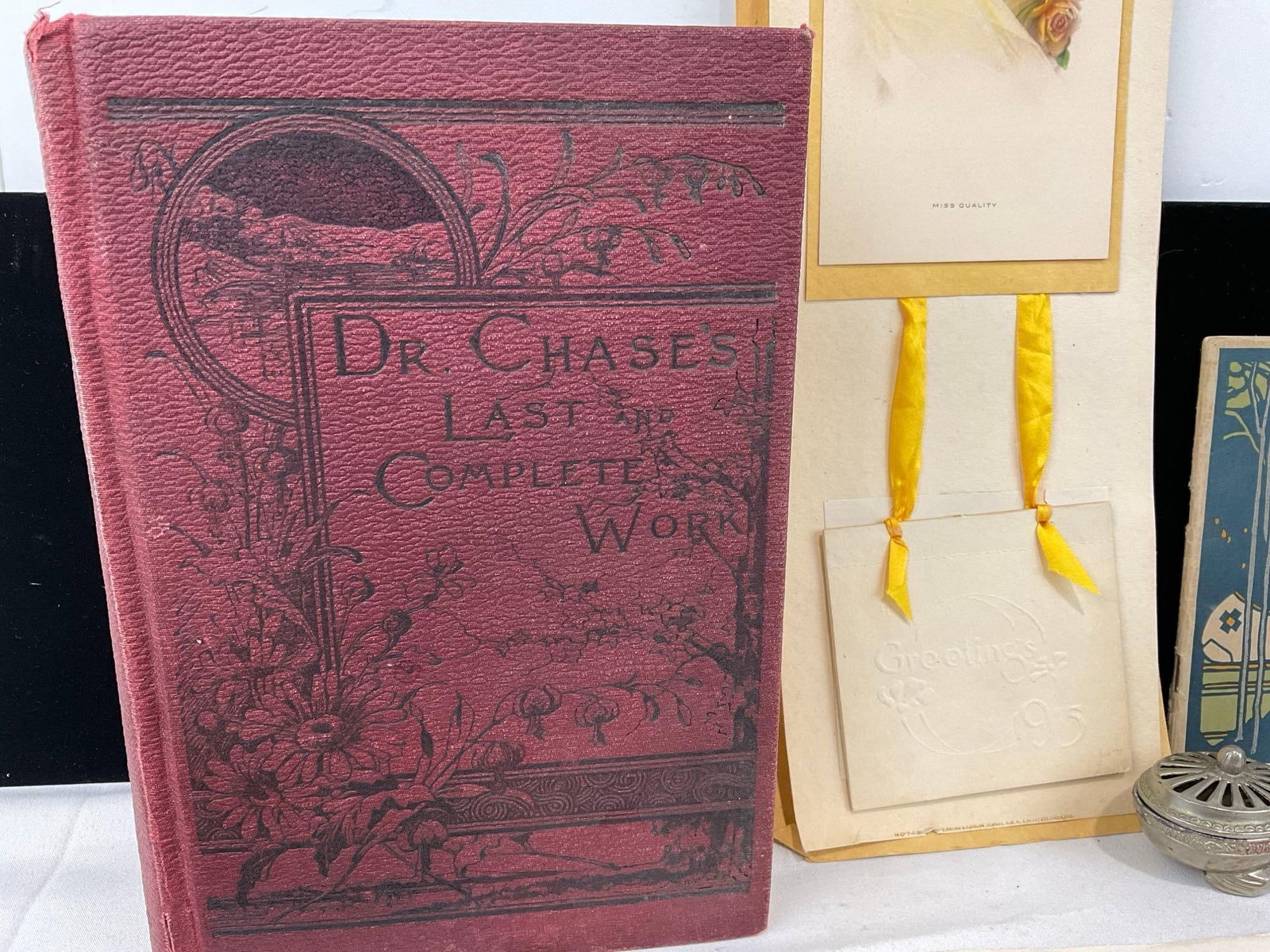 Dr. Chase Last & Complete Works, John Lennon Illustration, Old Town Canoe pamphlet, Vintage Calen... - 5