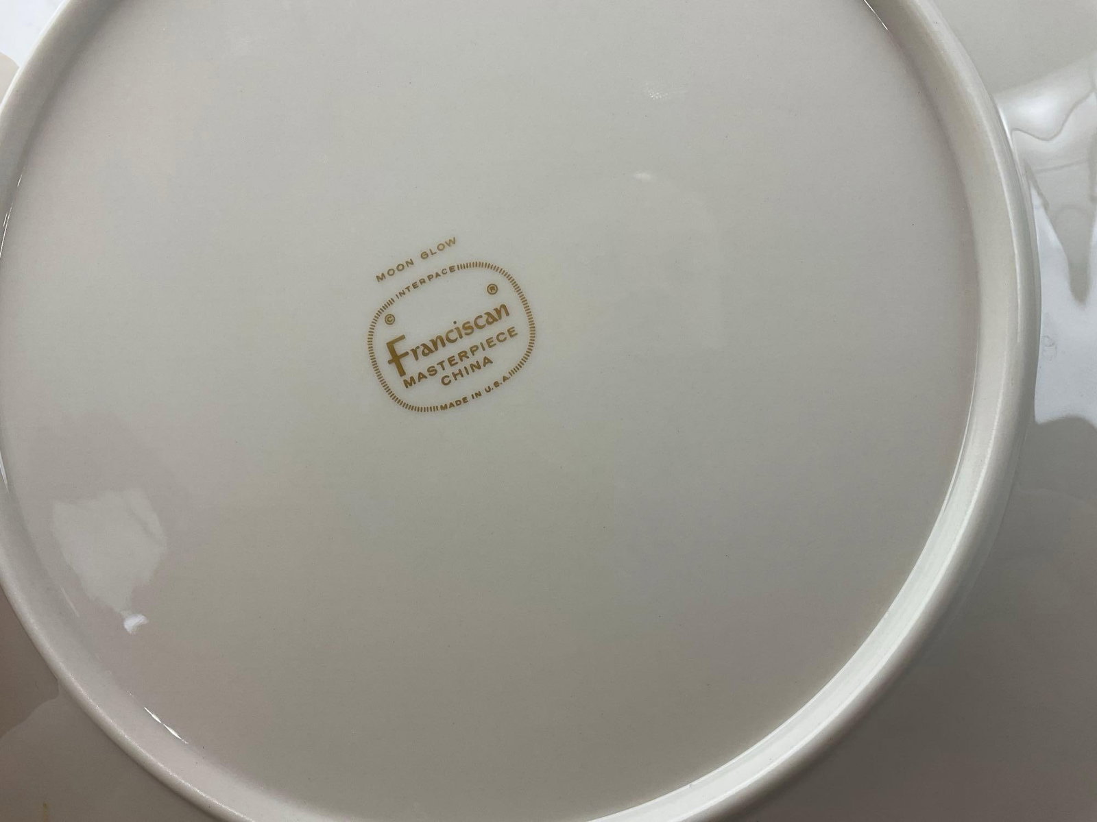 Franciscan Moon Glow Pattern China, 12 Dinner Plates & 12 Lunch Plates - 5