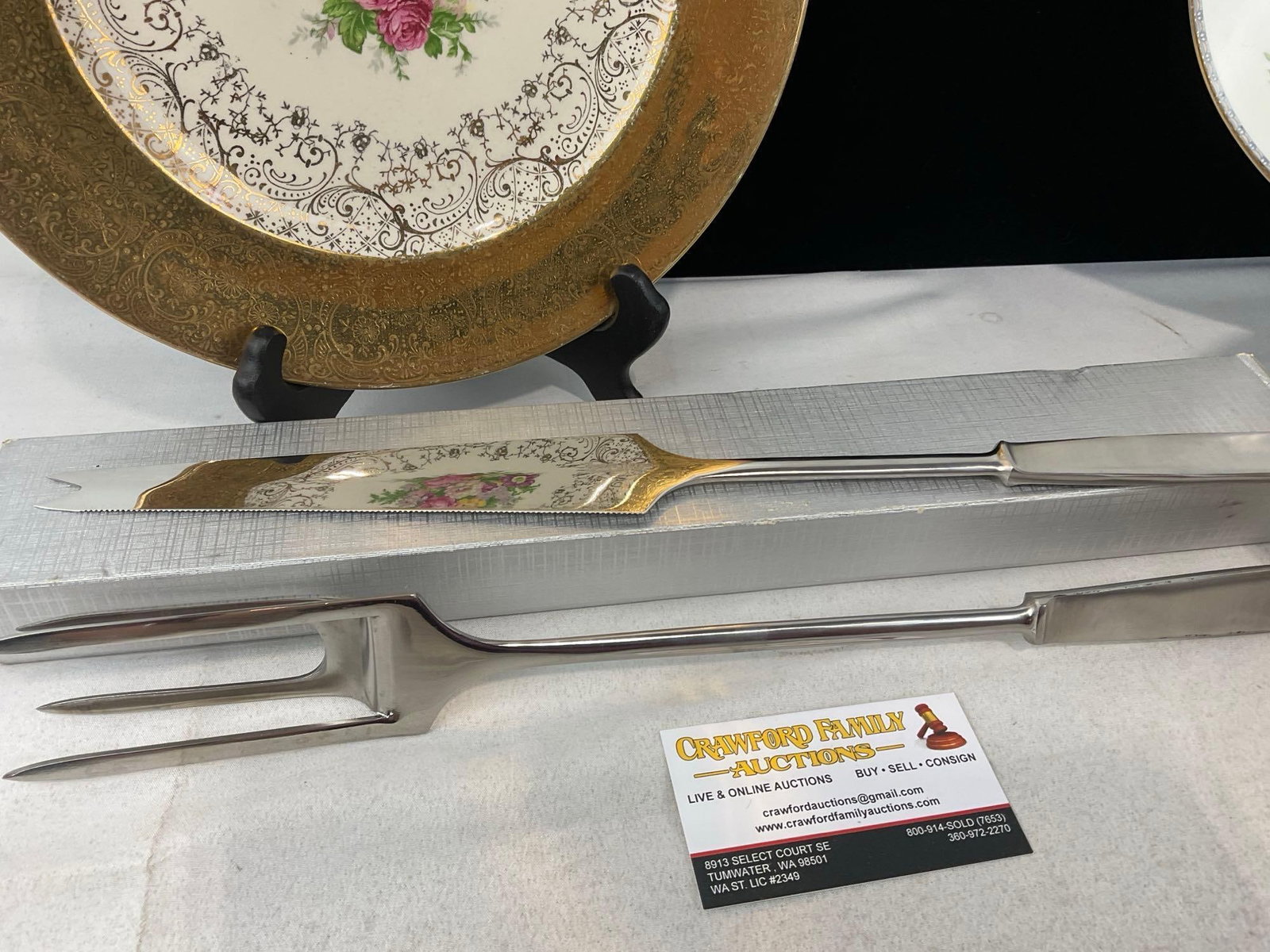 Paden City Pottery Charger, Noritake Castella platter, 13 bowls, & Capri Italian Stainless Steel - 2
