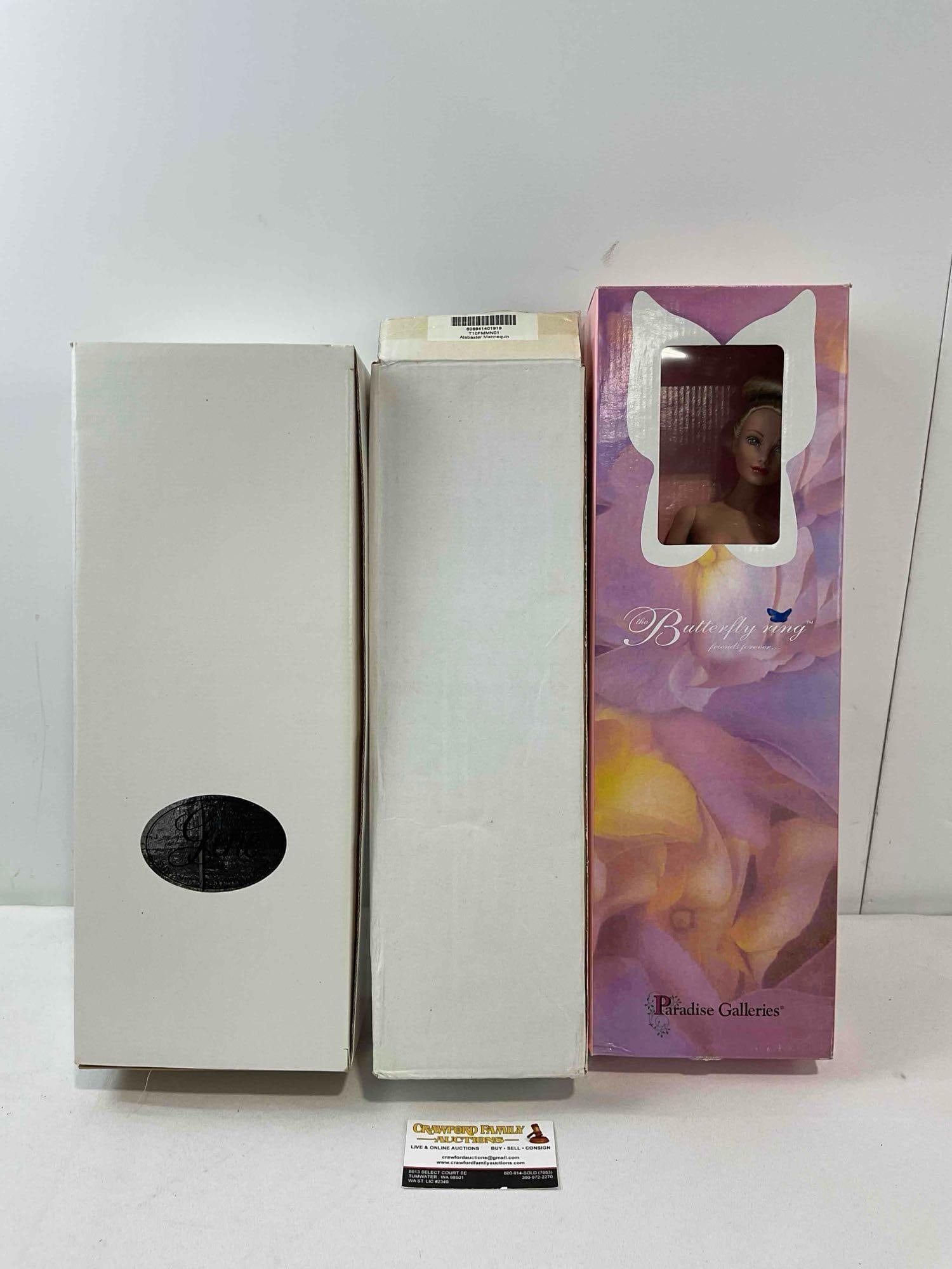 3 pcs Fashion Dolls in Original Boxes, incl. Paradise Galleries The Butterfly Wing, Tonner & More! - 5
