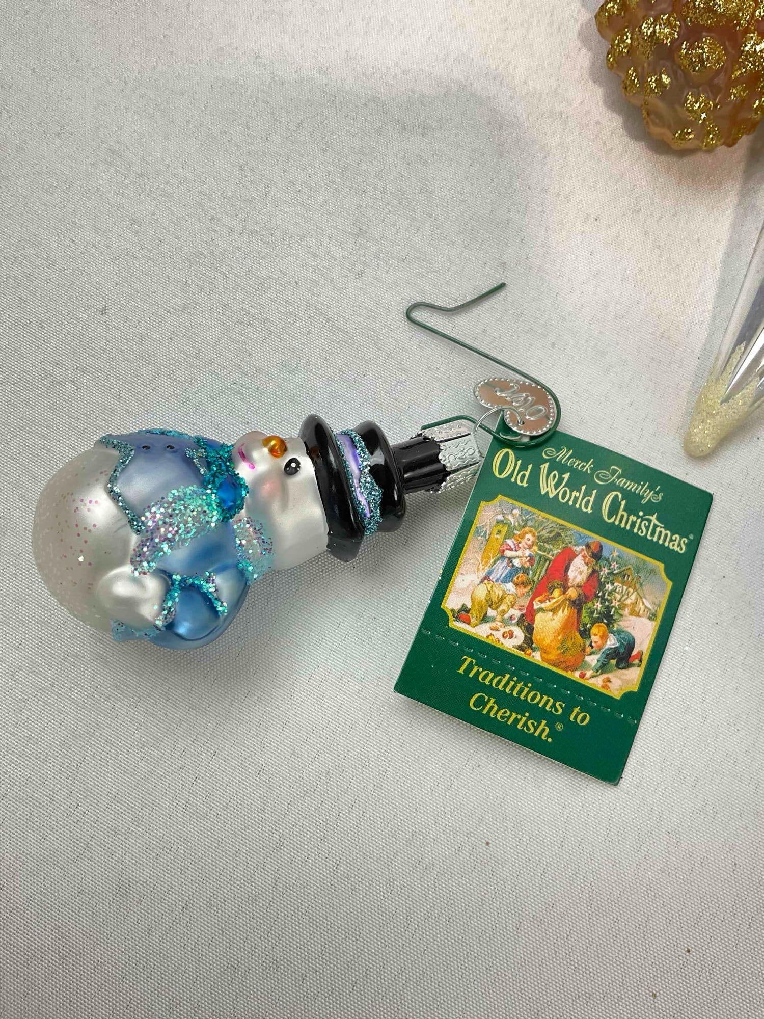 31 pcs Old World Christmas Glass Christmas Tree Ornaments. Good Condition. See pics. - 5